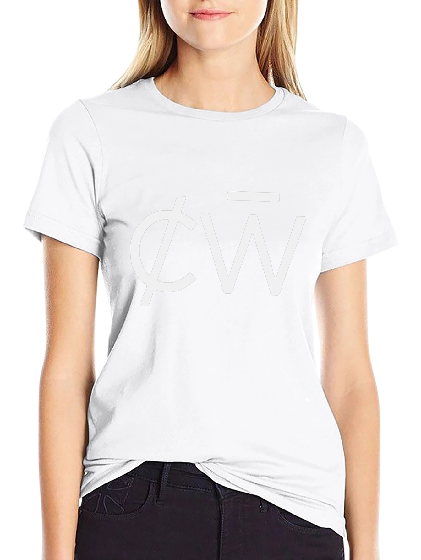 Modern Black T-Shirt with Abstract Logo