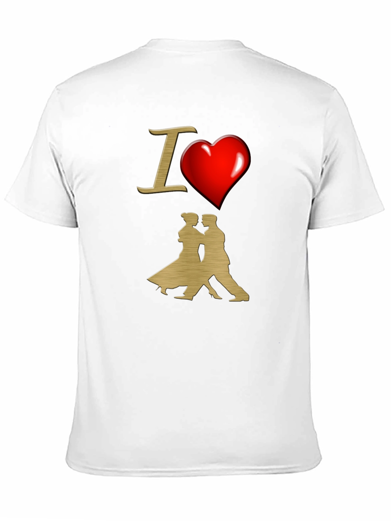 I Heart Dancing Graphic Tee - Tango Lover T-Shirt