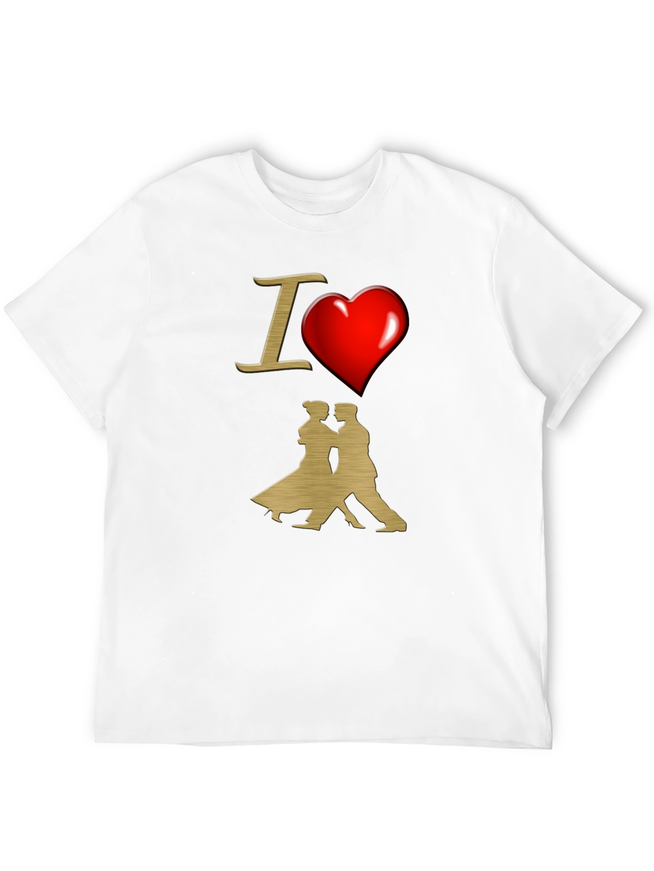 I Heart Dancing Graphic Tee - Tango Lover T-Shirt