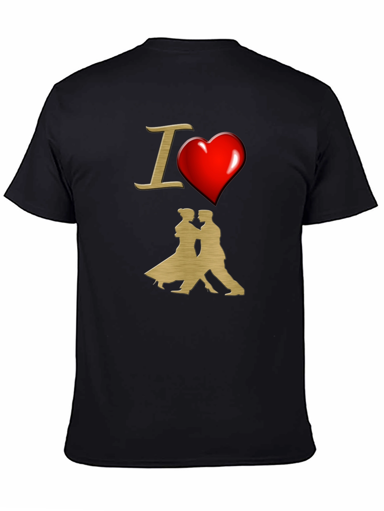 I Heart Dancing Graphic Tee - Tango Lover T-Shirt
