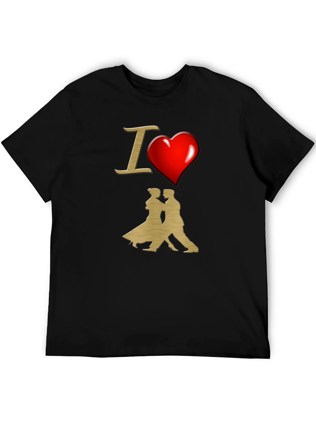 I Heart Dancing Graphic Tee - Tango Lover T-Shirt