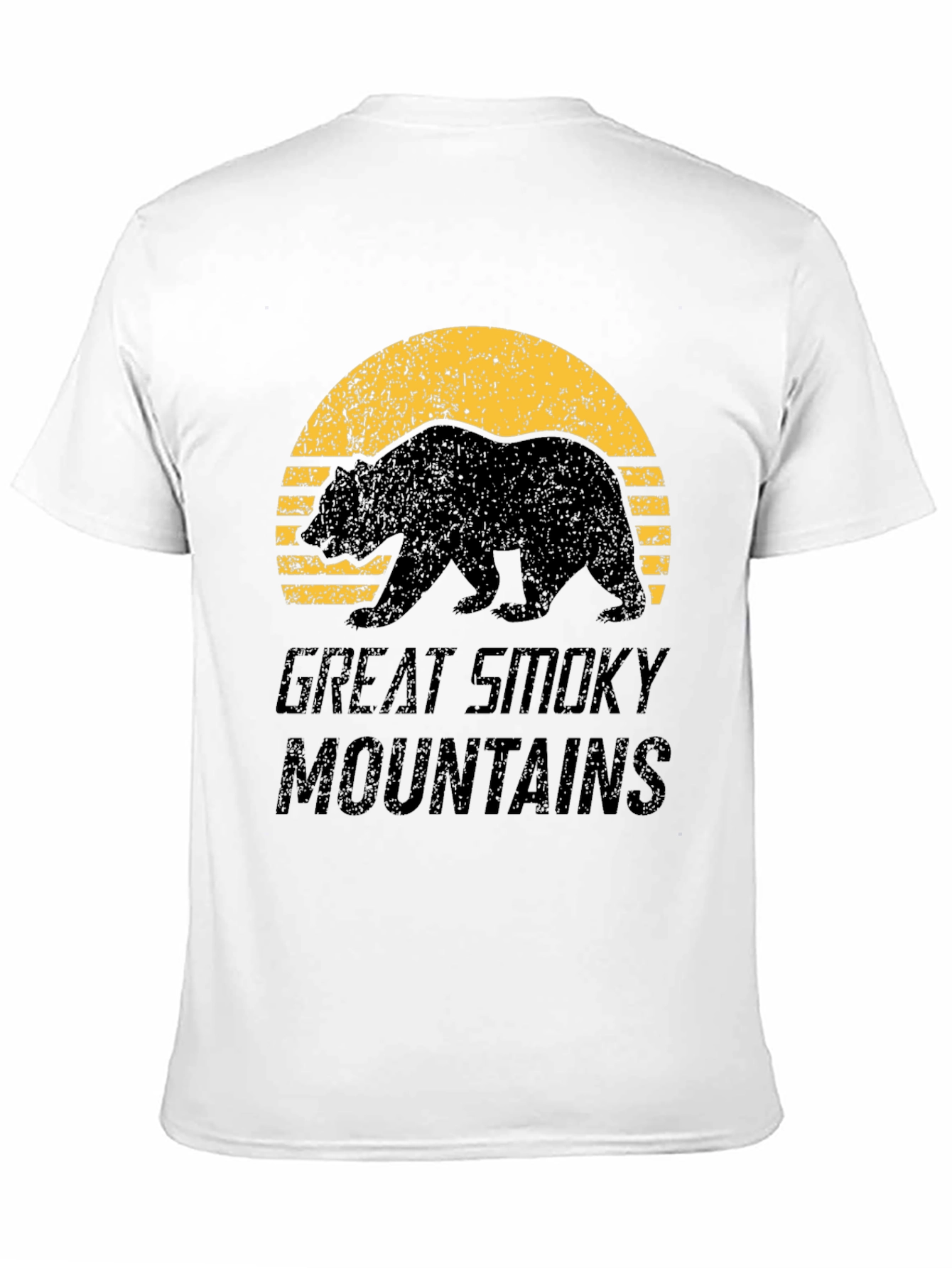 Great Smoky Mountains Bear Graphic T-Shirt