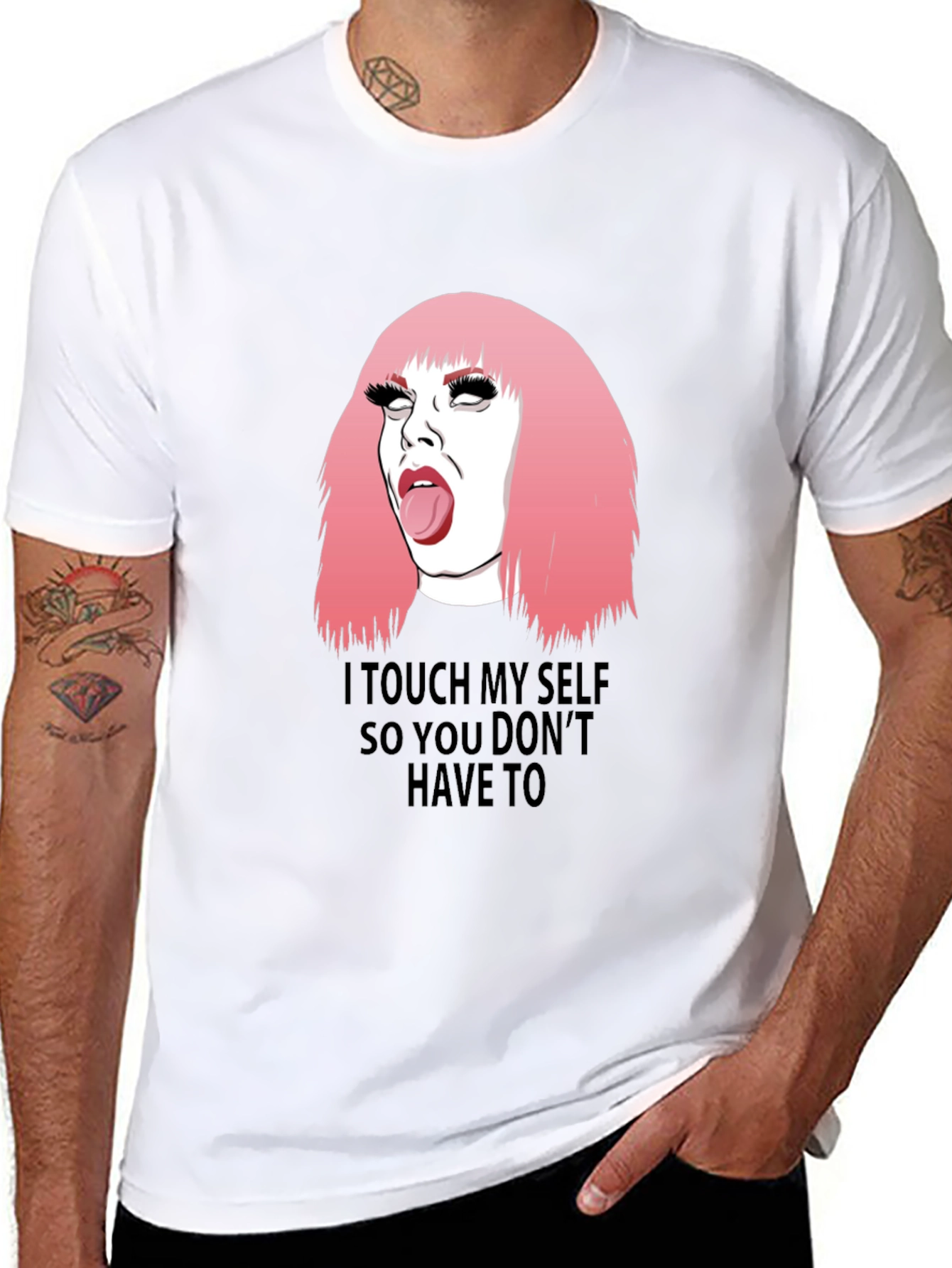 I Touch Myself Graphic T-Shirt