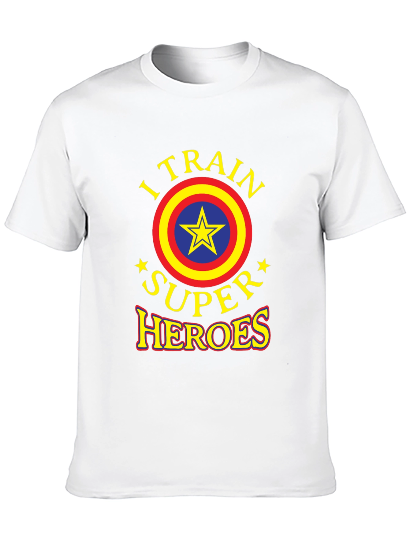 I Train Super Heroes Graphic T-Shirt