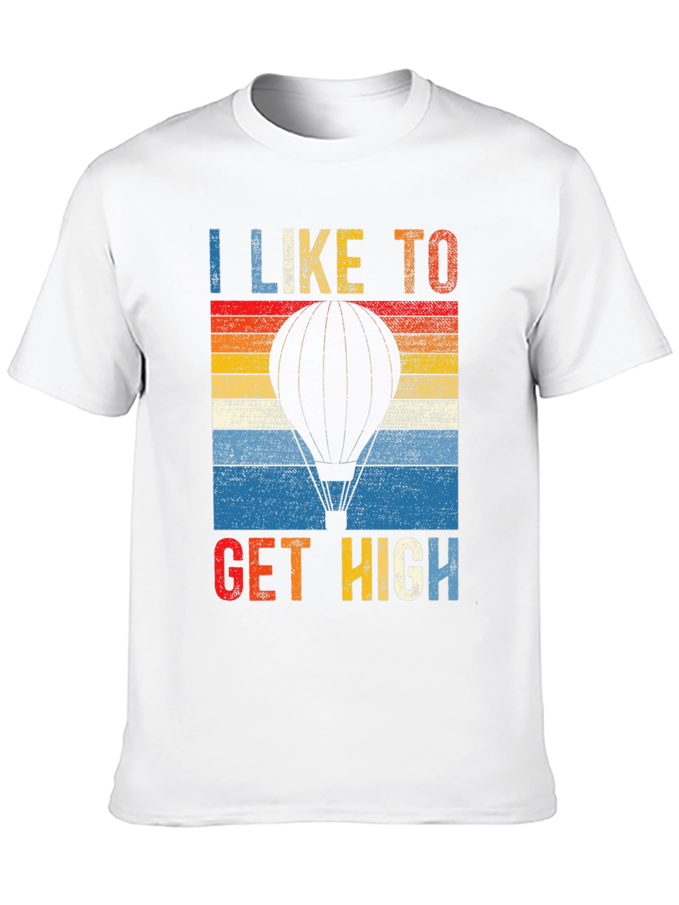 I Like to Get High Hot Air Balloon T-Shirt