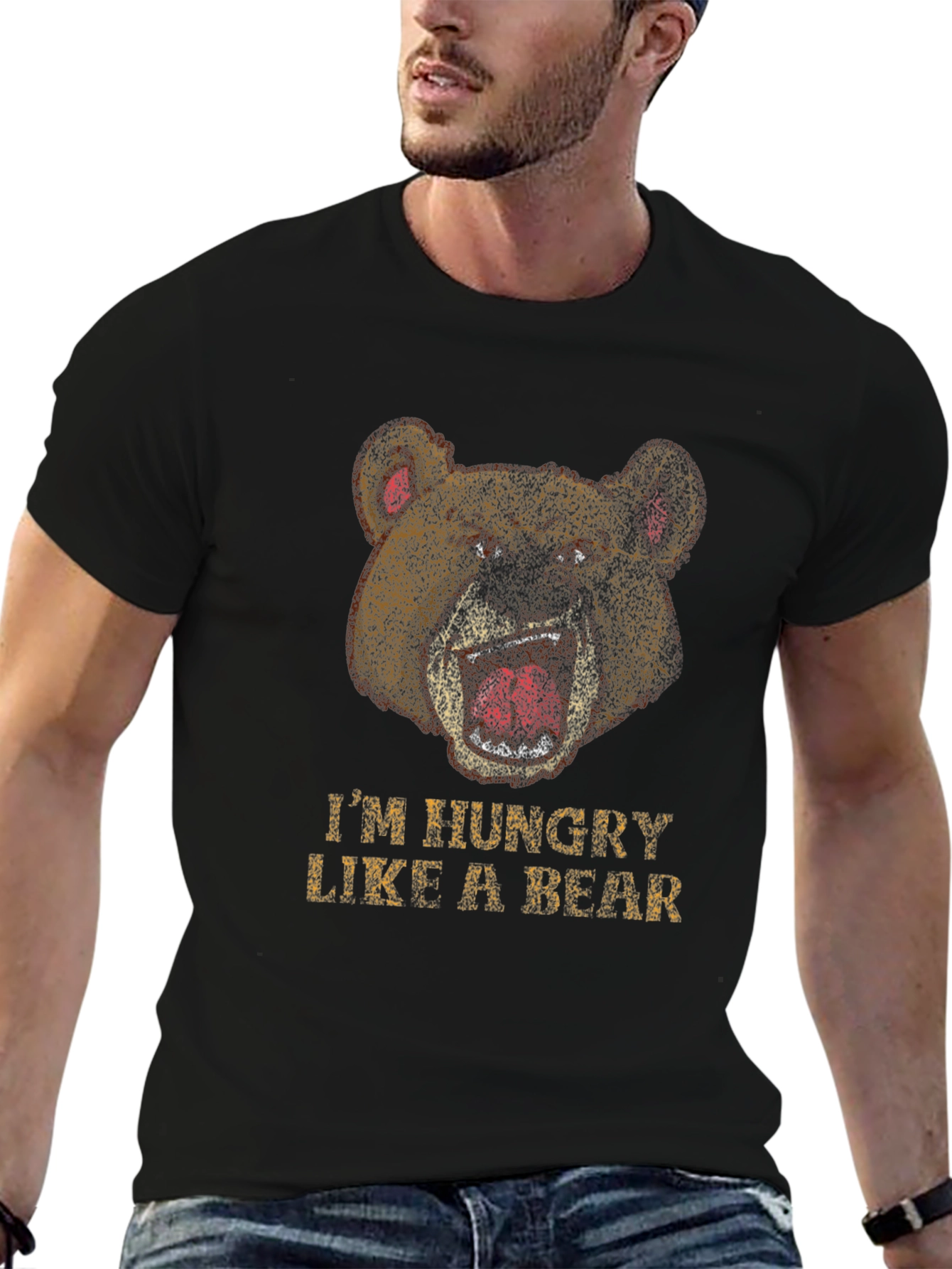 Im Hungry Like A Bear Graphic Tee