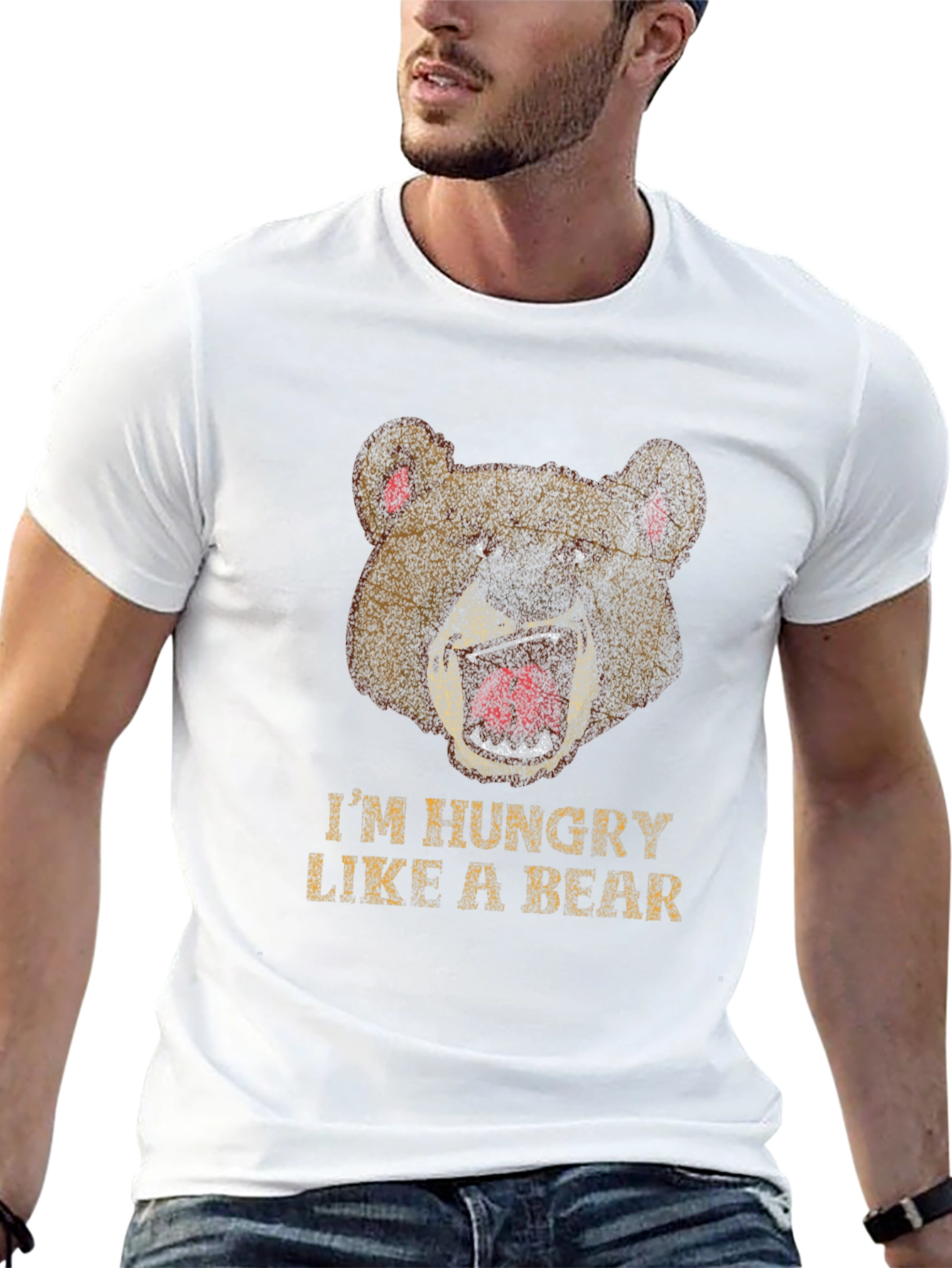 Im Hungry Like A Bear Graphic Tee