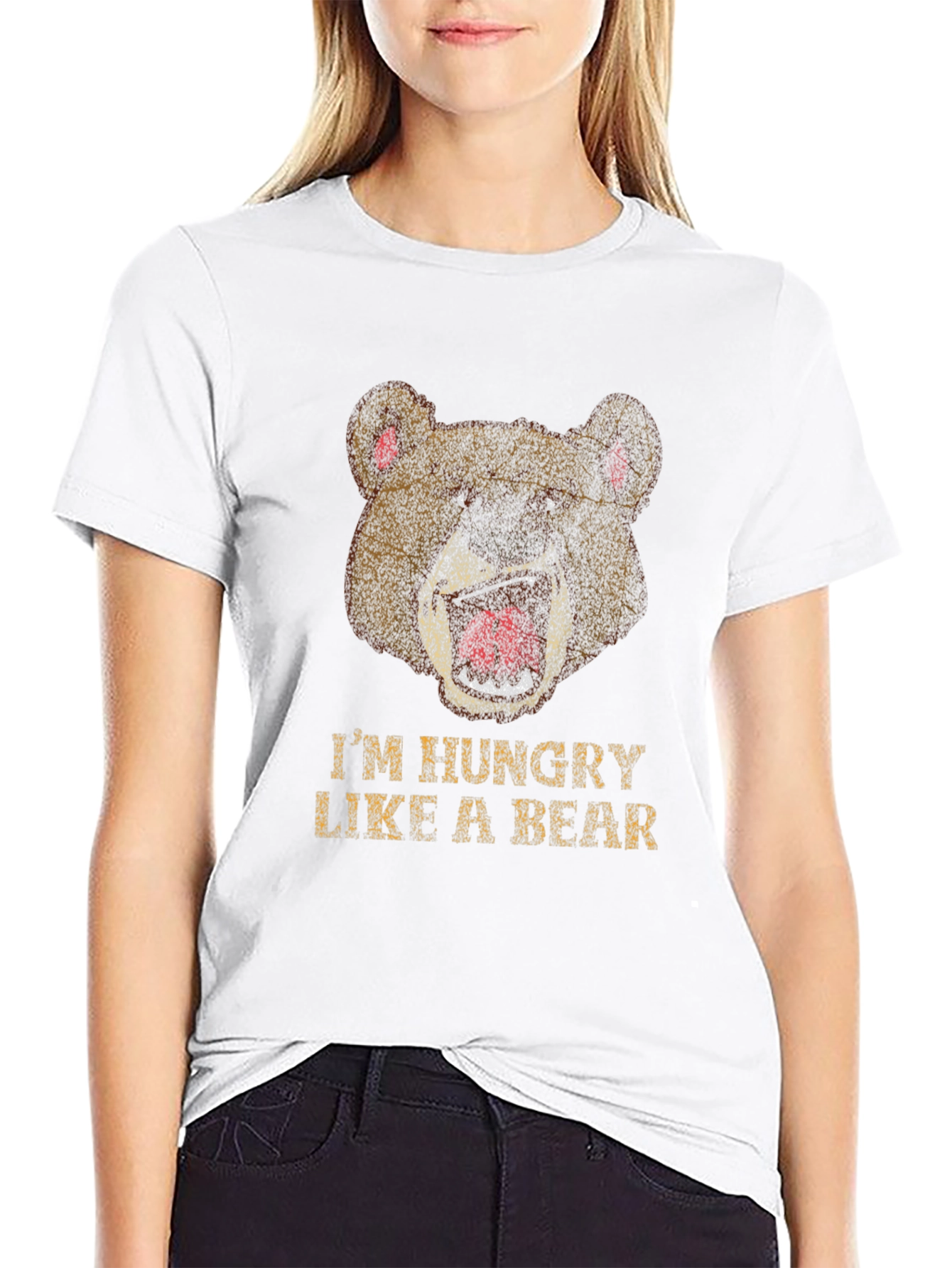 Im Hungry Like A Bear Graphic Tee