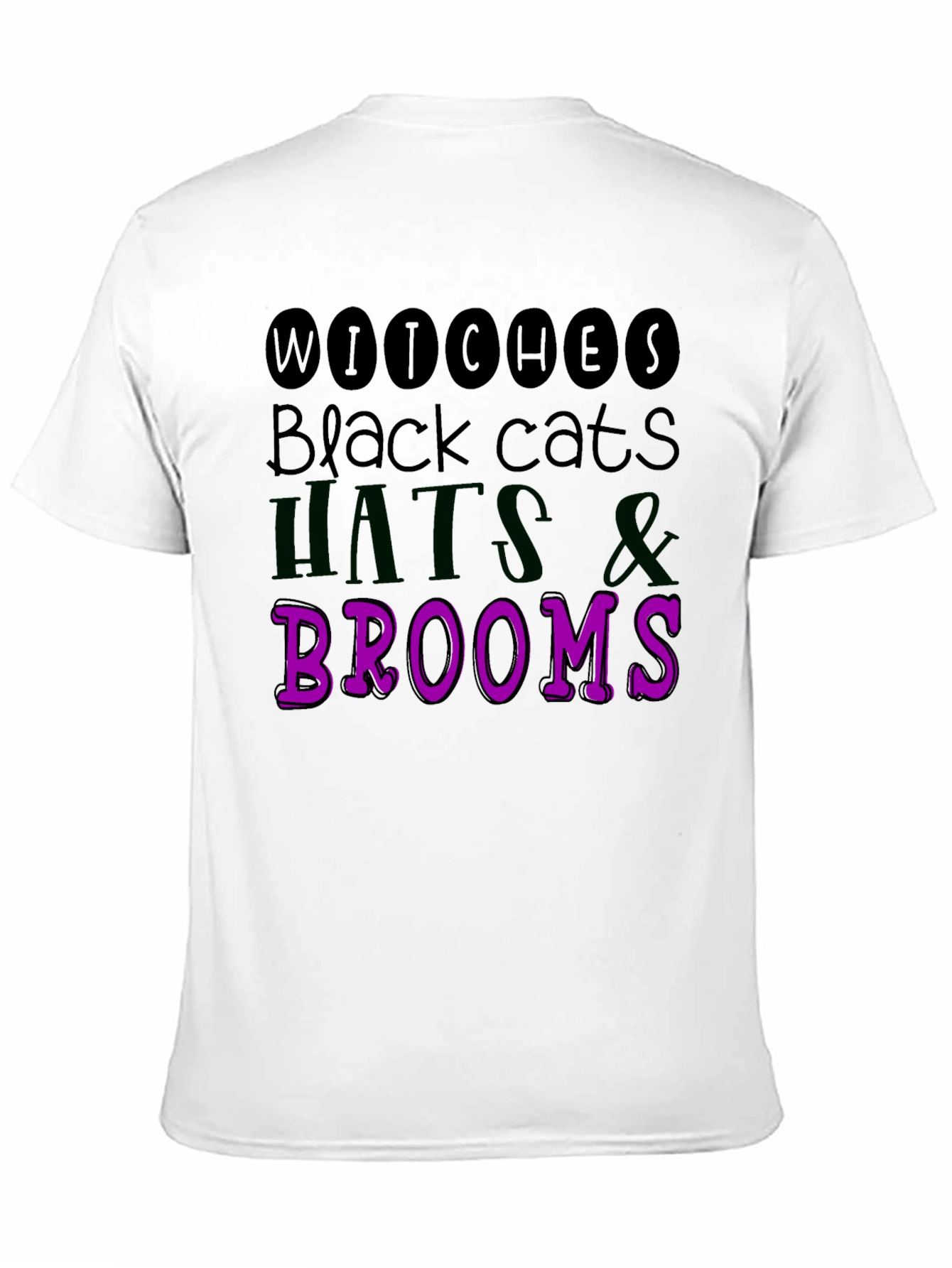 Halloween Witches Black Cats T-Shirt