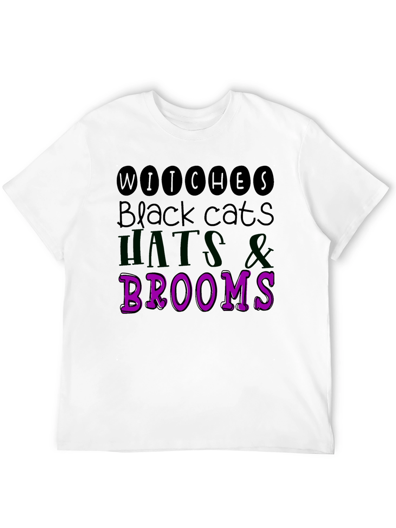 Halloween Witches Black Cats T-Shirt