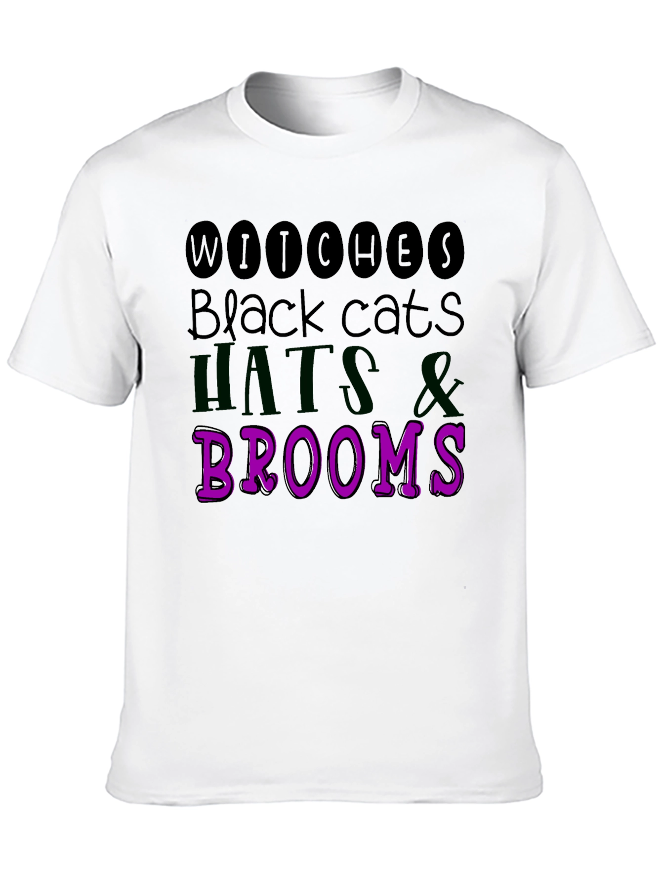 Halloween Witches Black Cats T-Shirt
