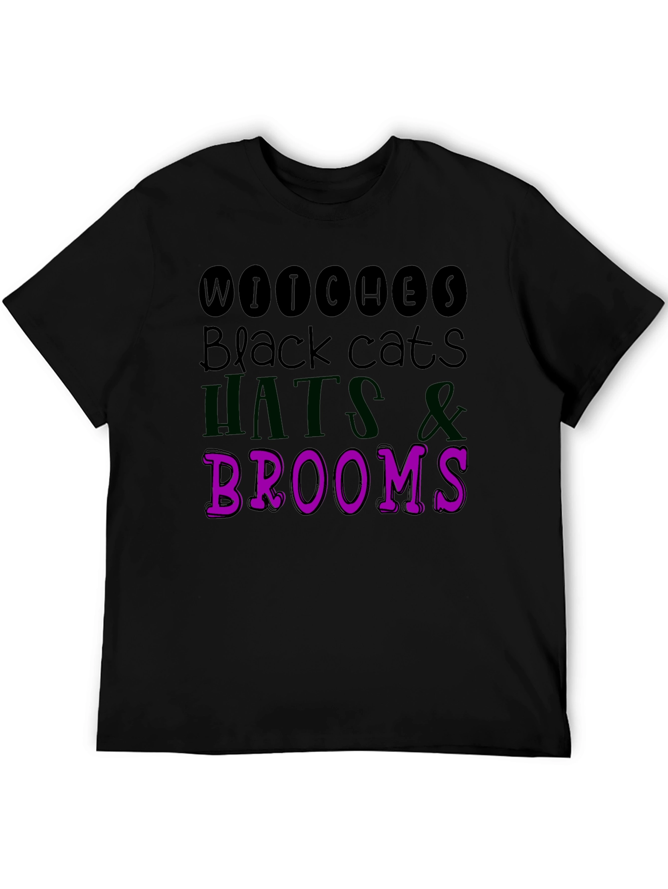 Halloween Witches Black Cats T-Shirt