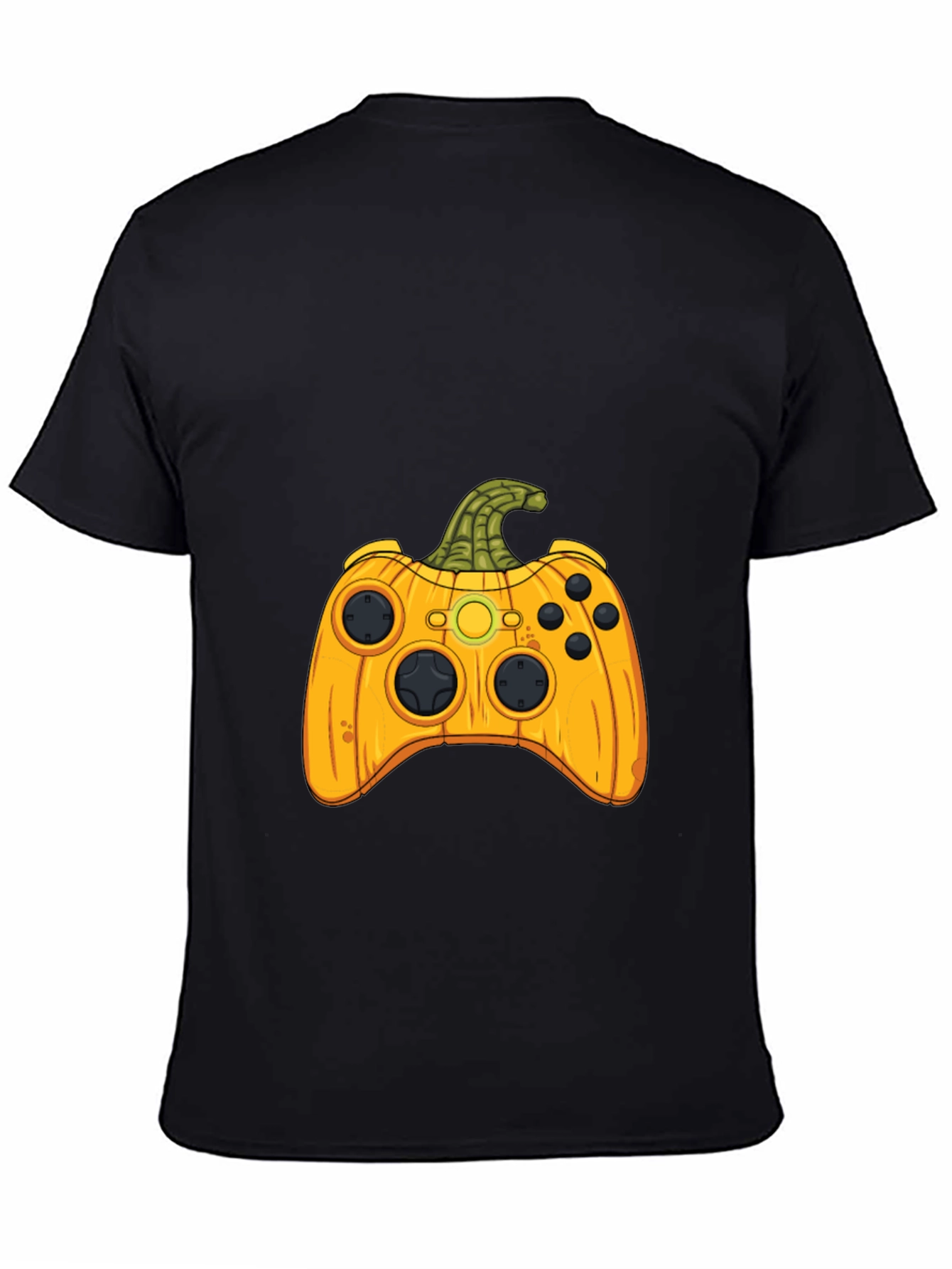 Gamer Halloween Pumpkin Controller T-Shirt