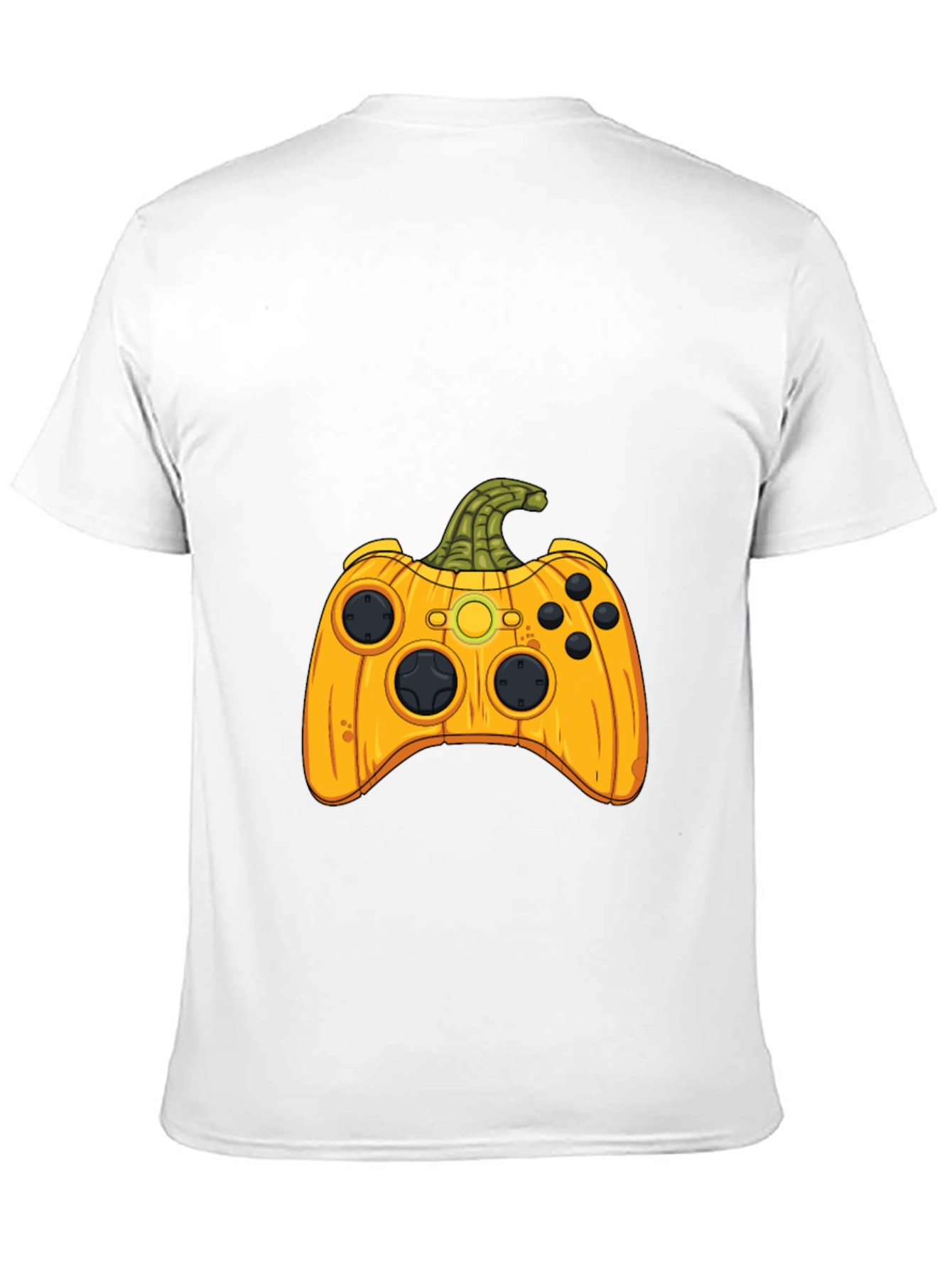 Gamer Halloween Pumpkin Controller T-Shirt