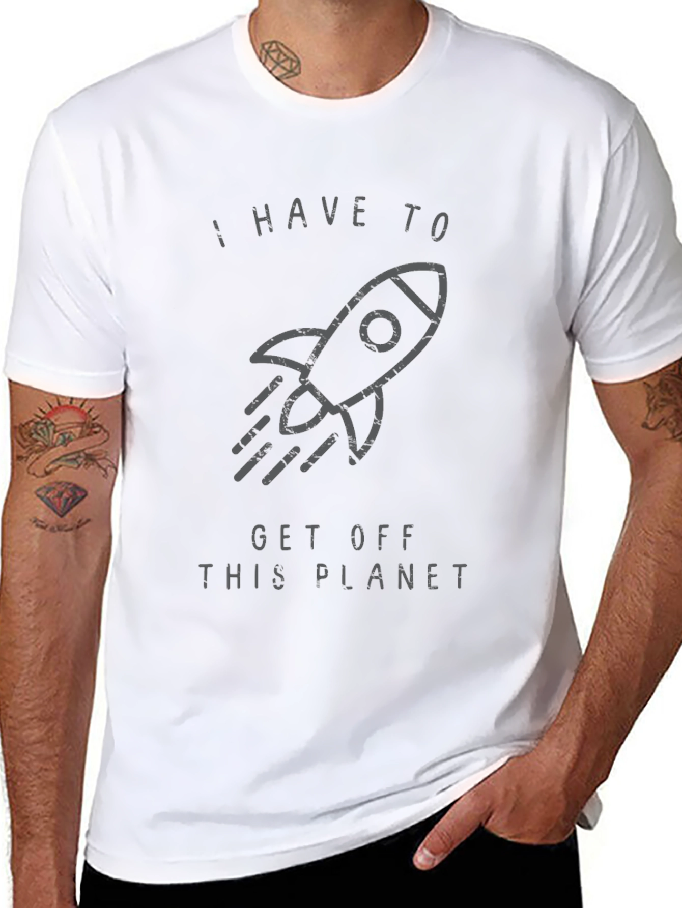 I Have To Get Off This Planet Graphic Tee