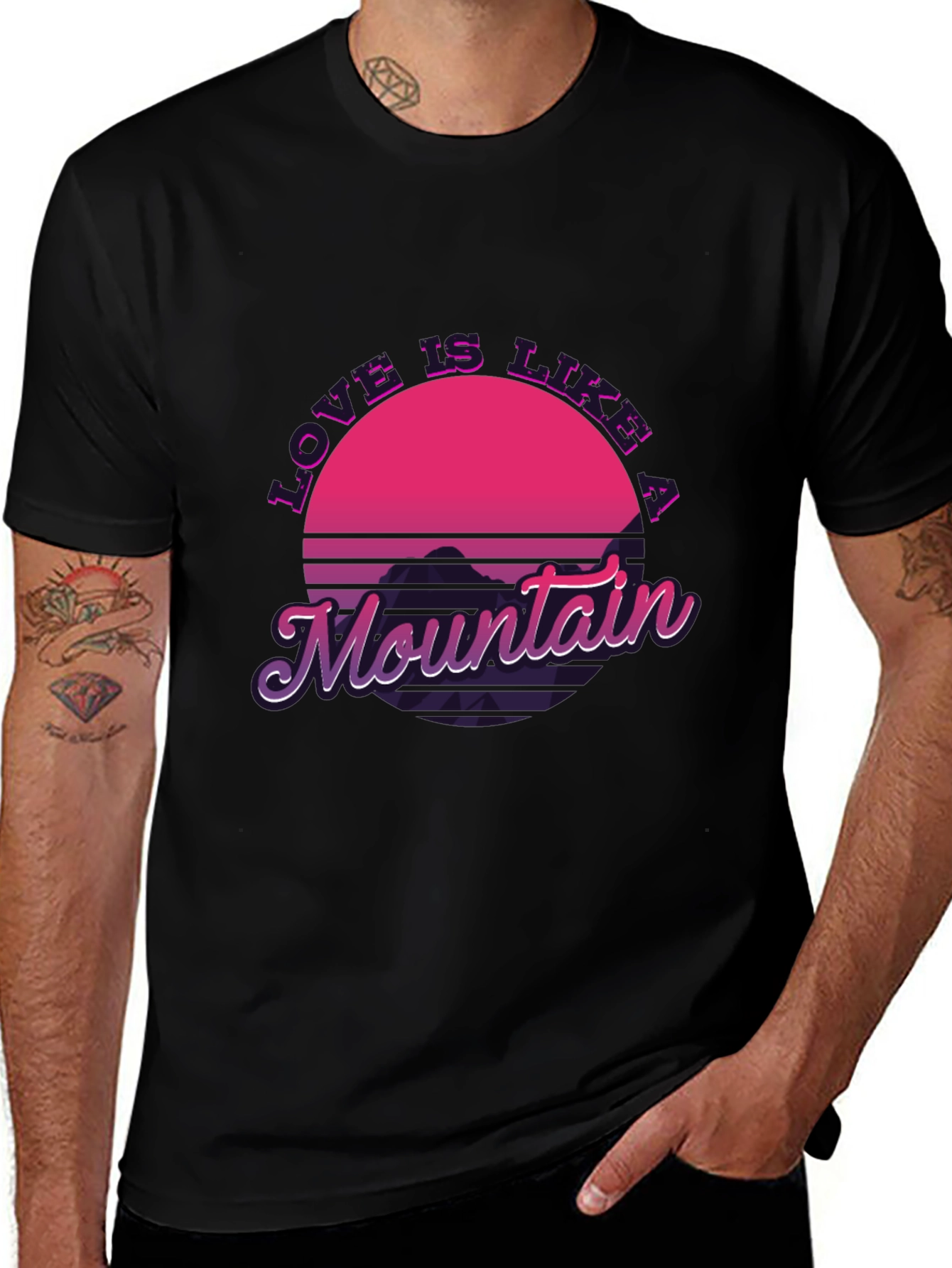 Love Is Like A Mountain T-Shirt