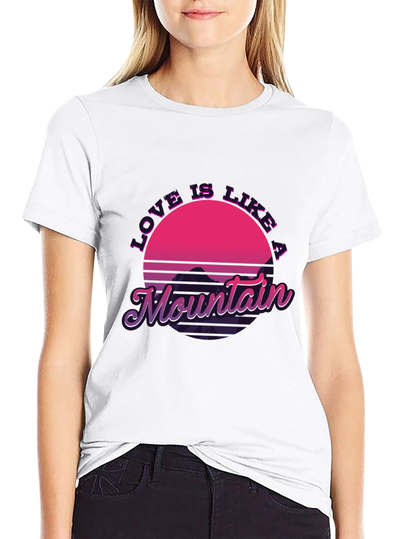 Love Is Like A Mountain T-Shirt