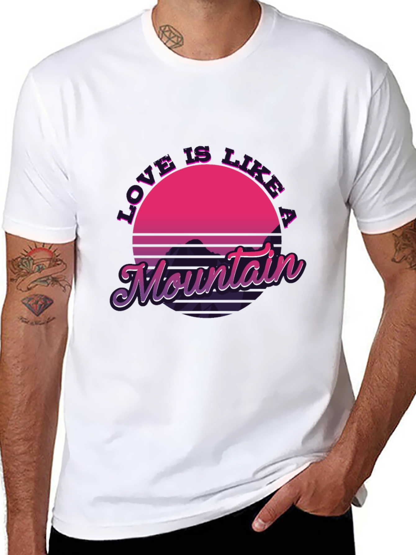 Love Is Like A Mountain T-Shirt