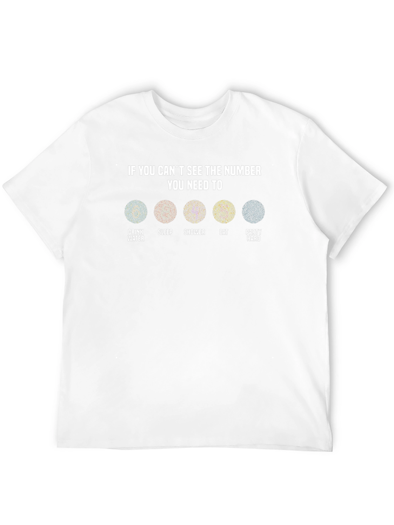 See the Number Graphic T-Shirt - Funny Novelty Tee