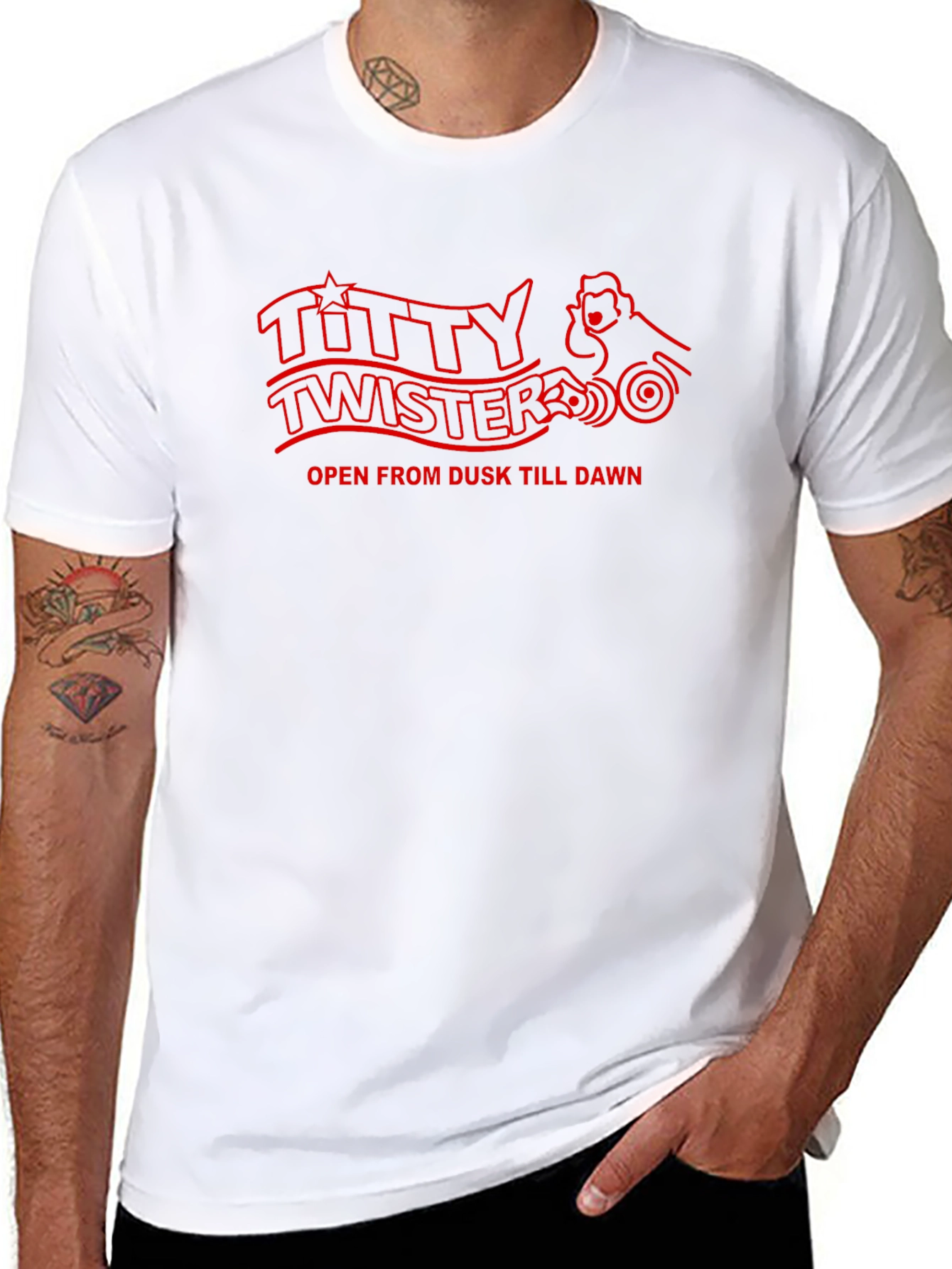 Titty Twister Bar Graphic T-Shirt