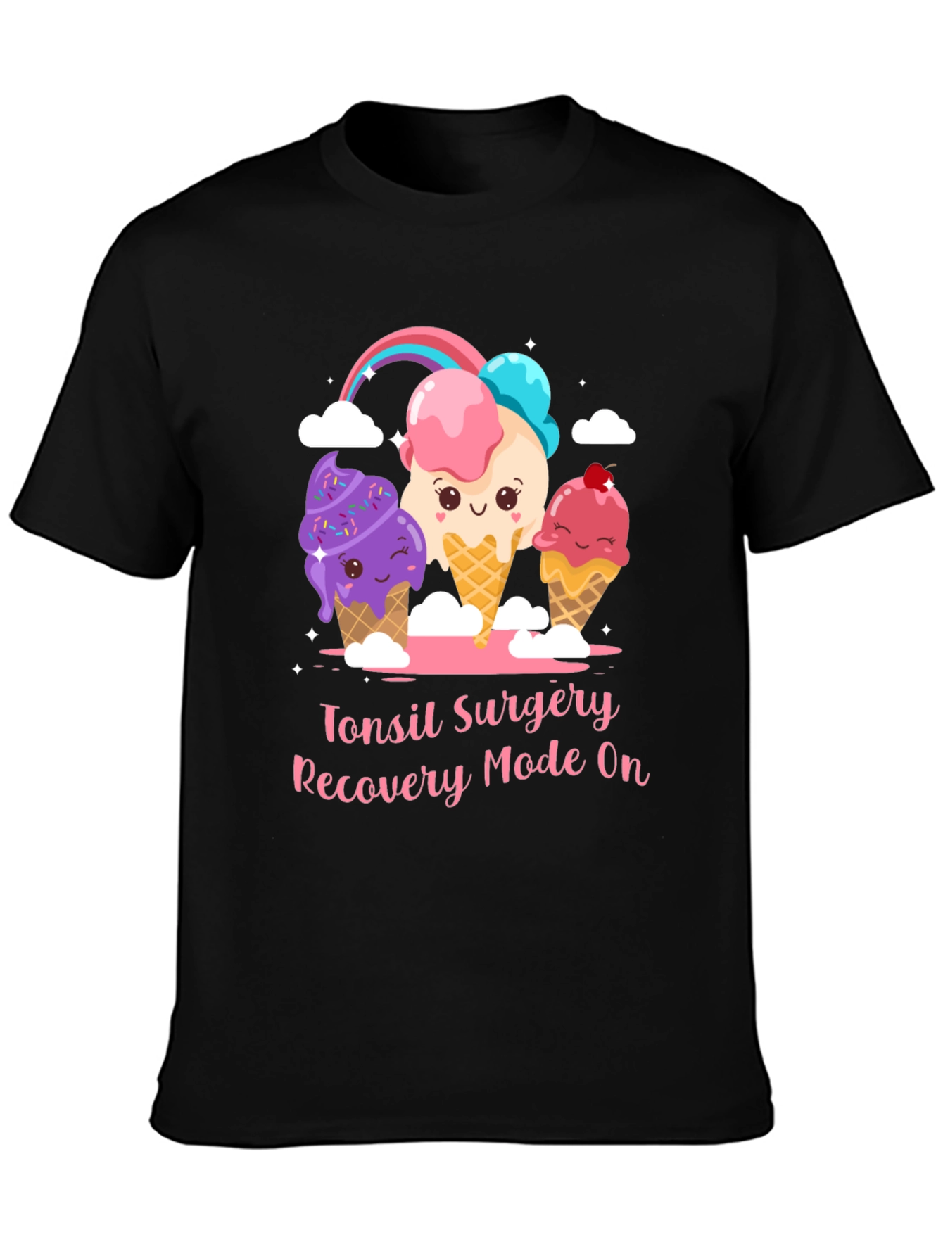 Tonsil Surgery Recovery Ice Cream T-Shirt