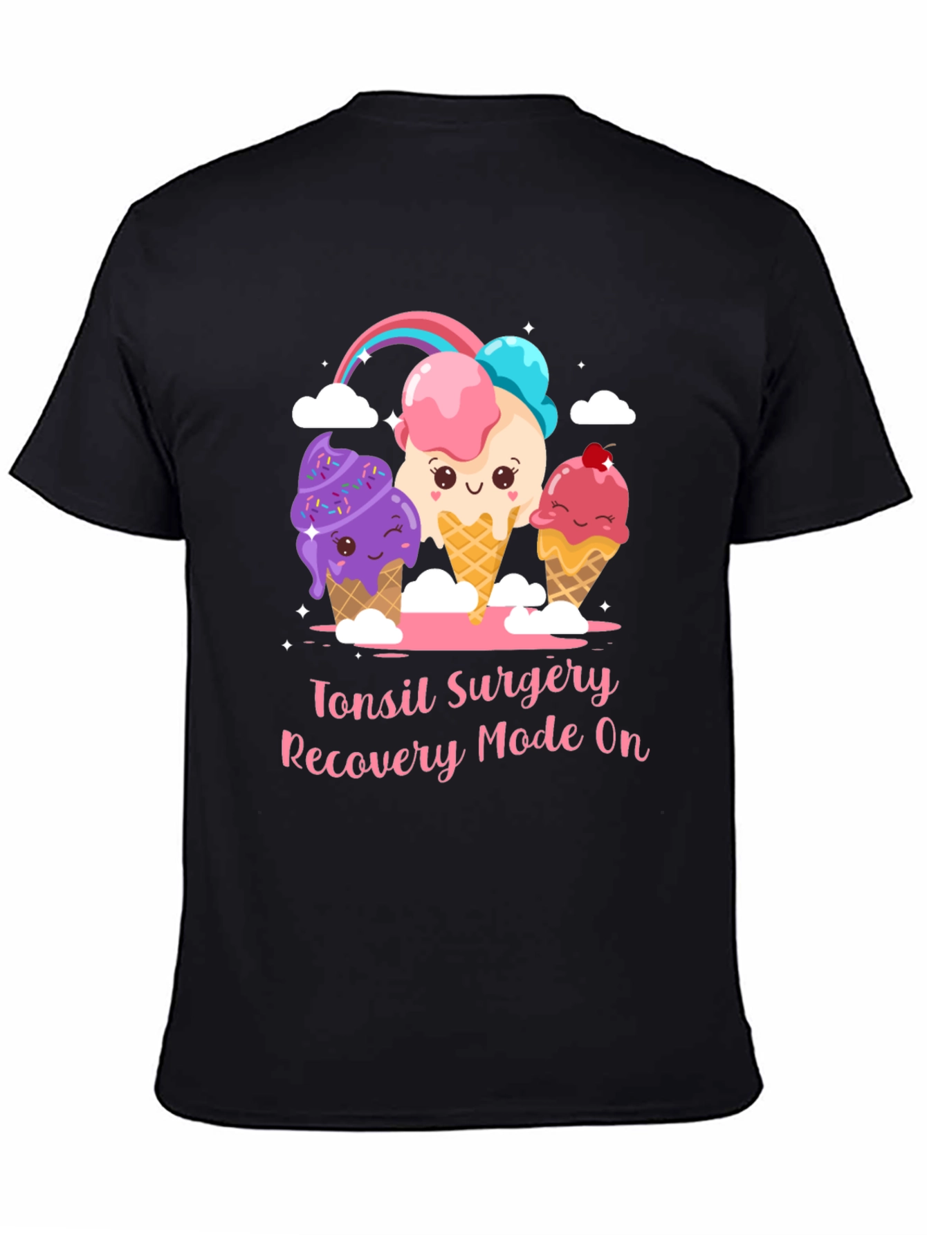 Tonsil Surgery Recovery Ice Cream T-Shirt