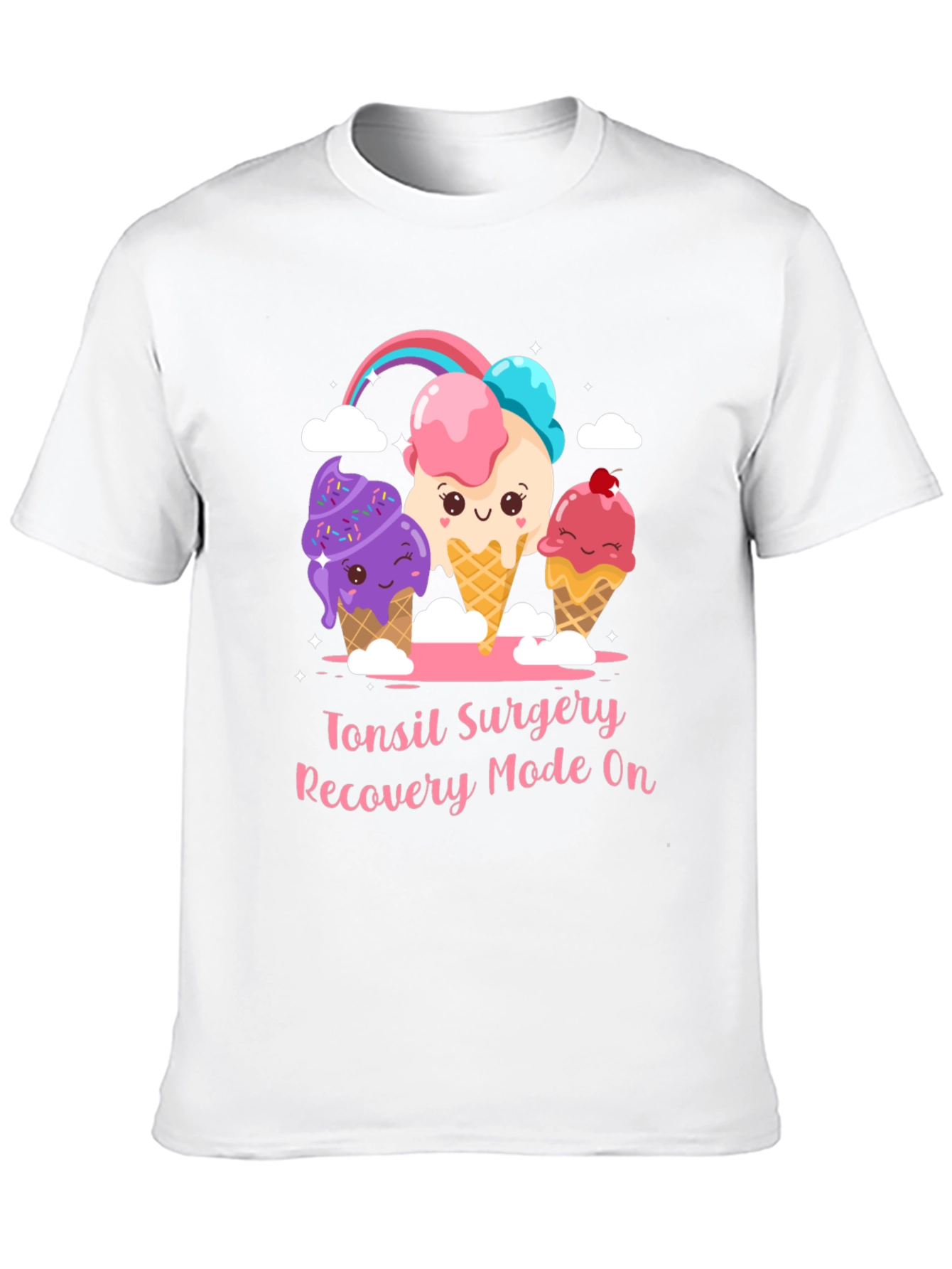Tonsil Surgery Recovery Ice Cream T-Shirt