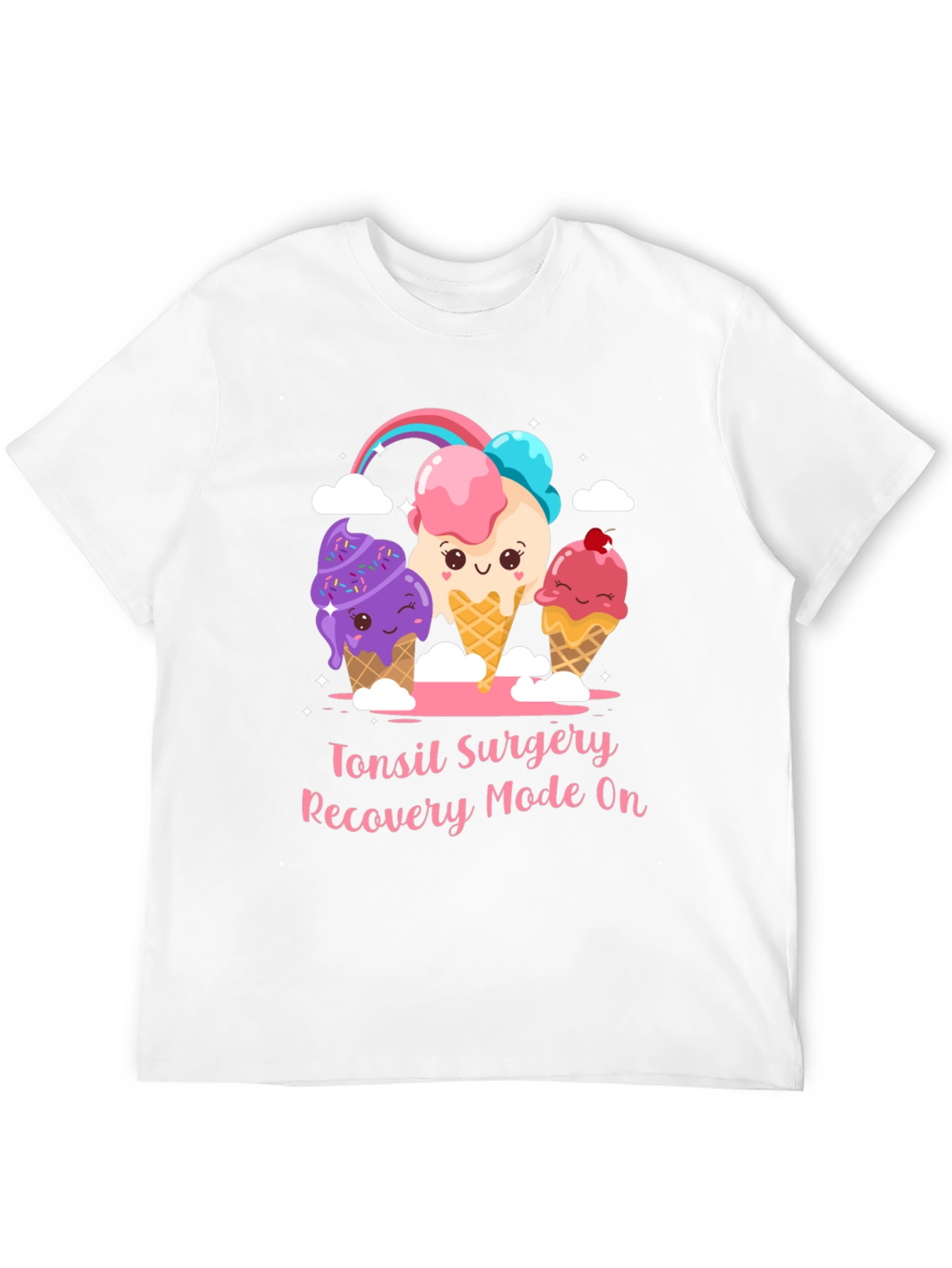 Tonsil Surgery Recovery Ice Cream T-Shirt