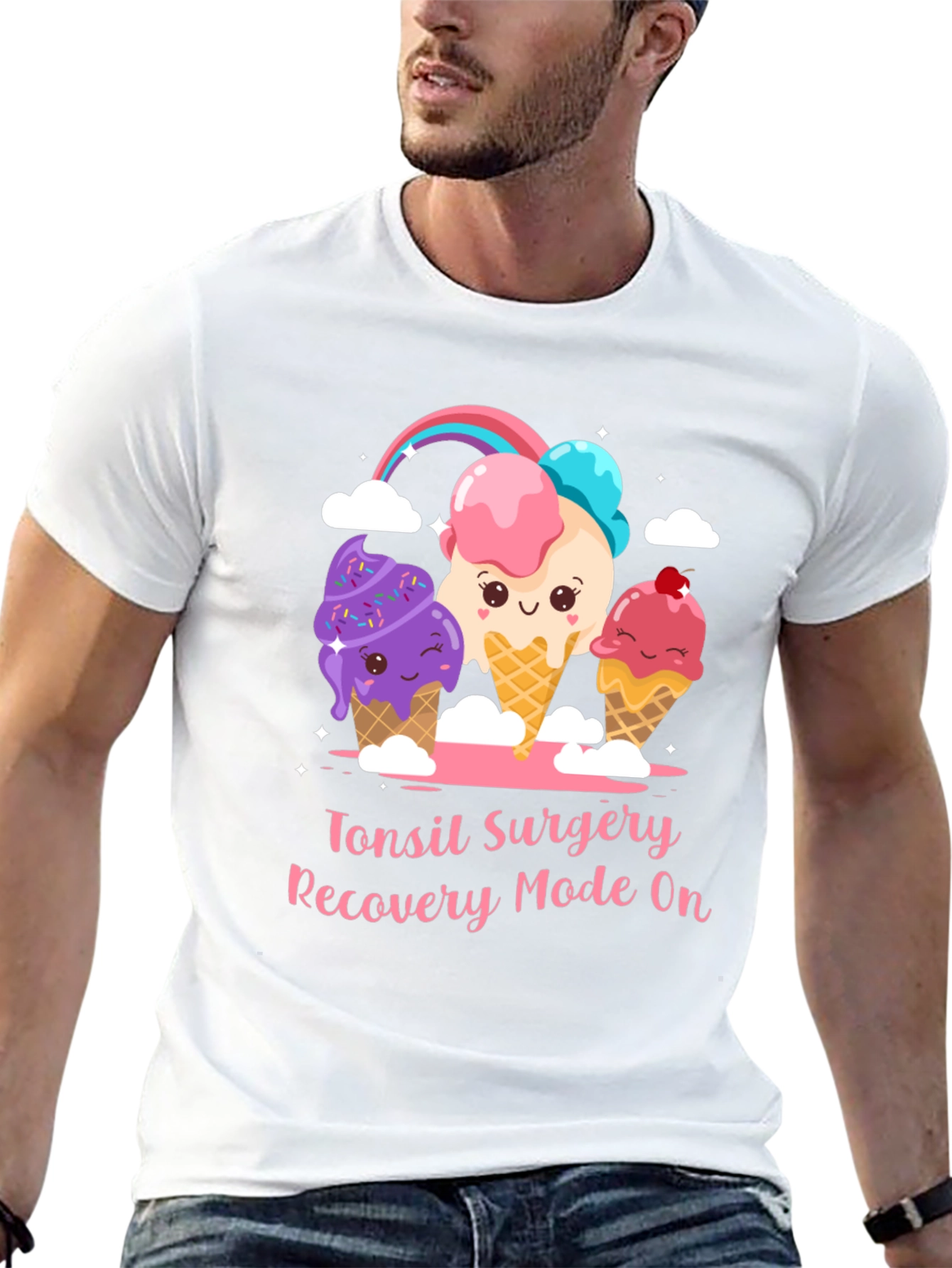Tonsil Surgery Recovery Ice Cream T-Shirt