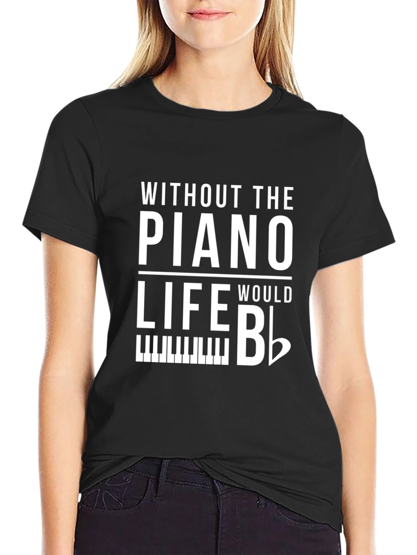 Piano Life Funny Music T-Shirt