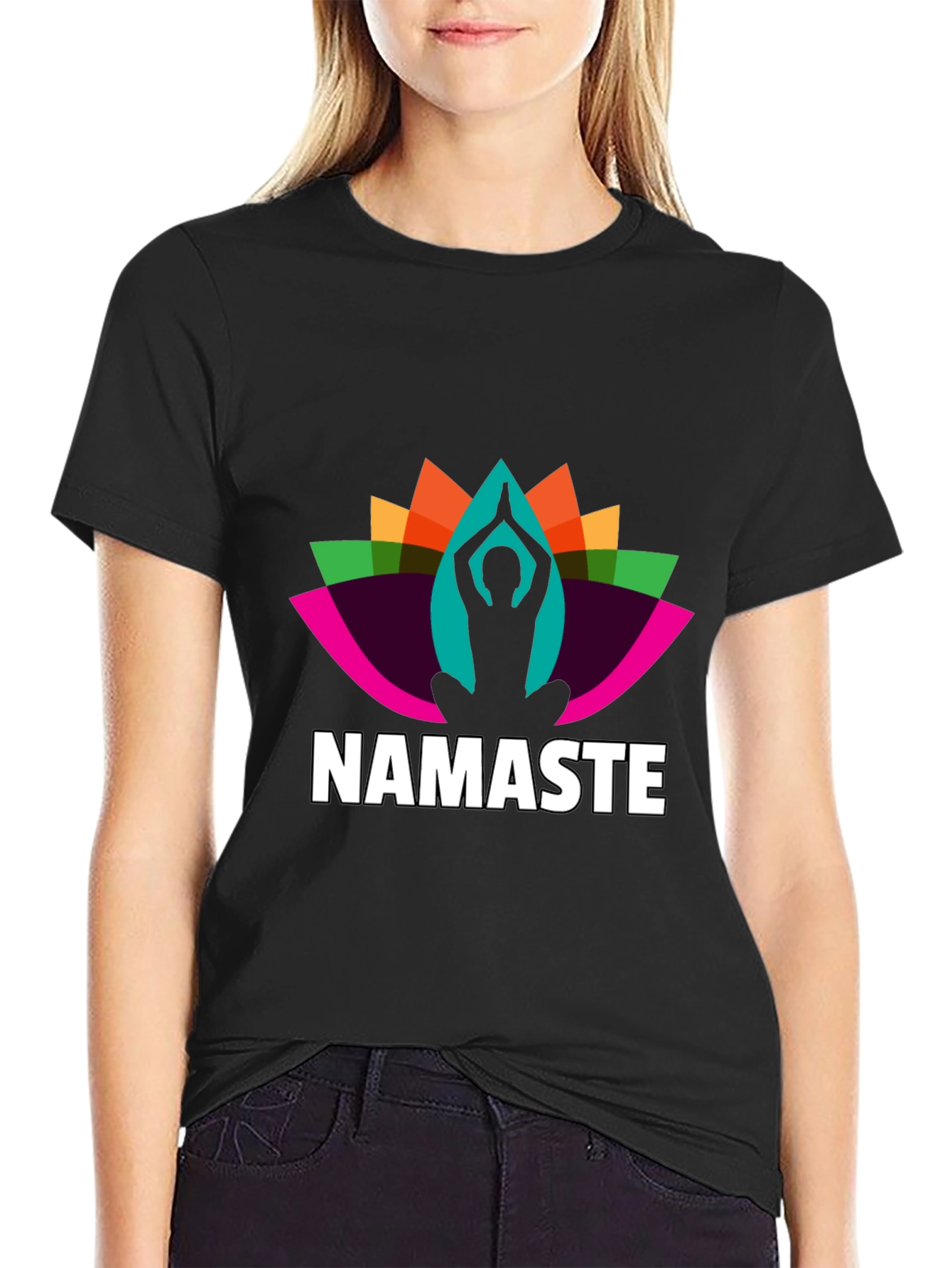 Namaste Yoga T-Shirt - Meditate in Style