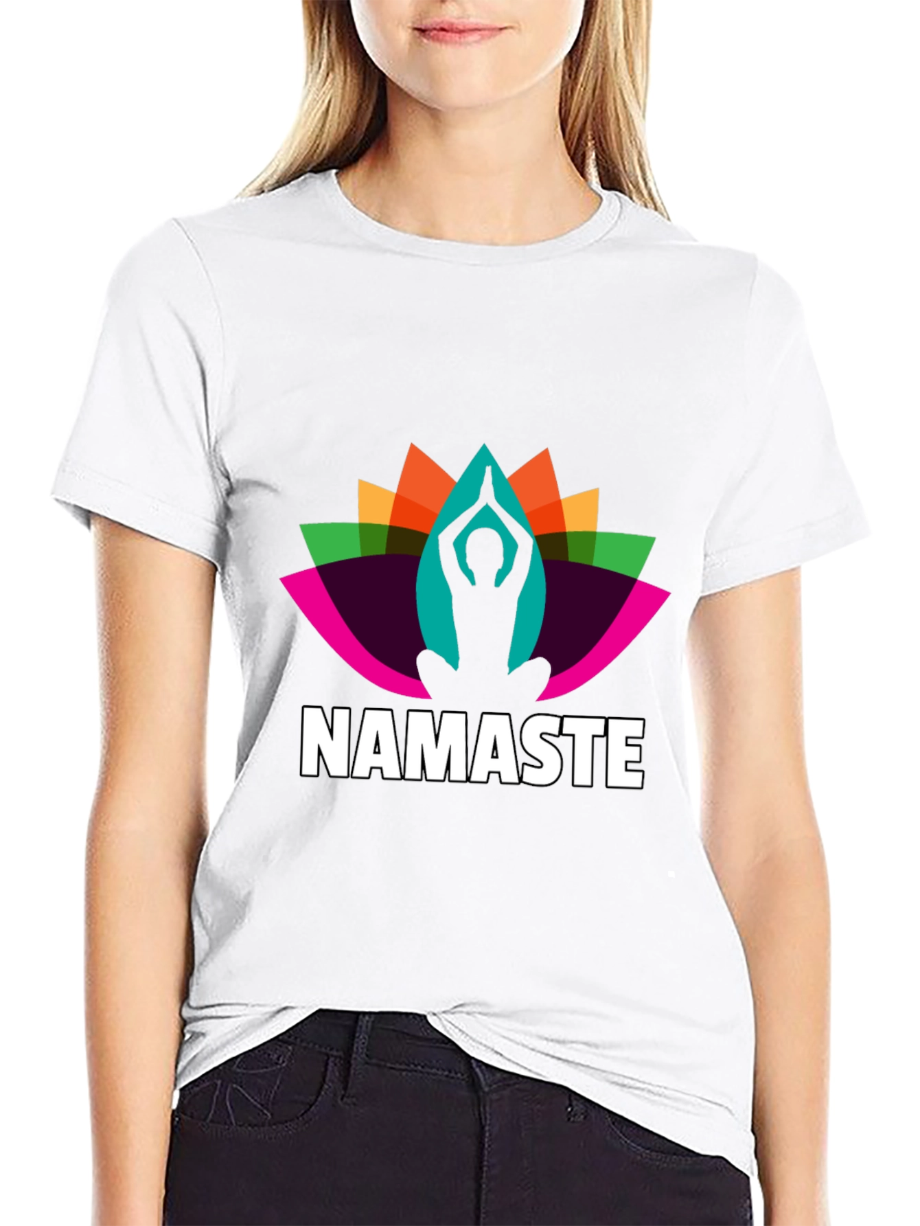 Namaste Yoga T-Shirt - Meditate in Style