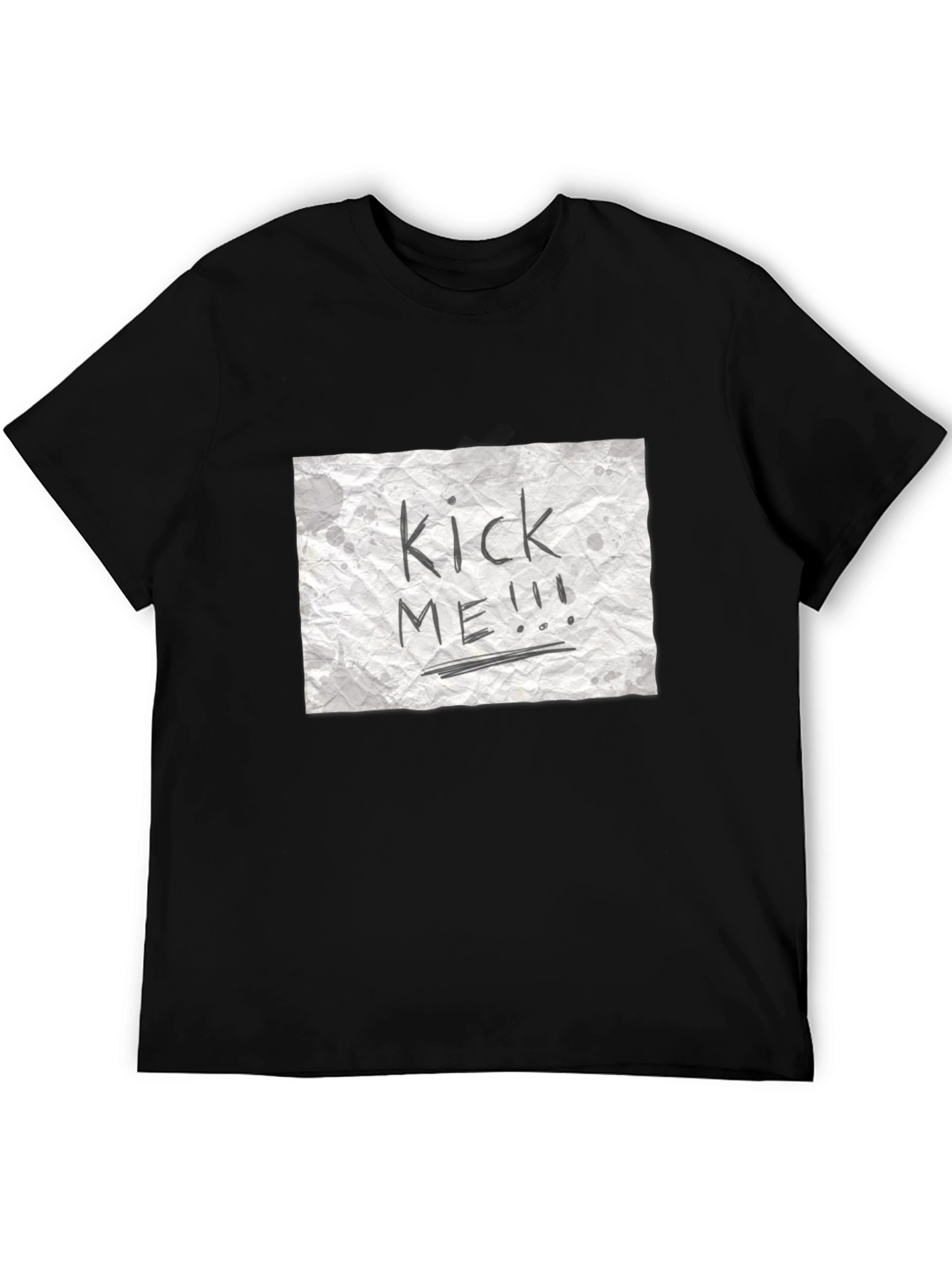 Kick Me T-Shirt - Novelty Graphic Tee