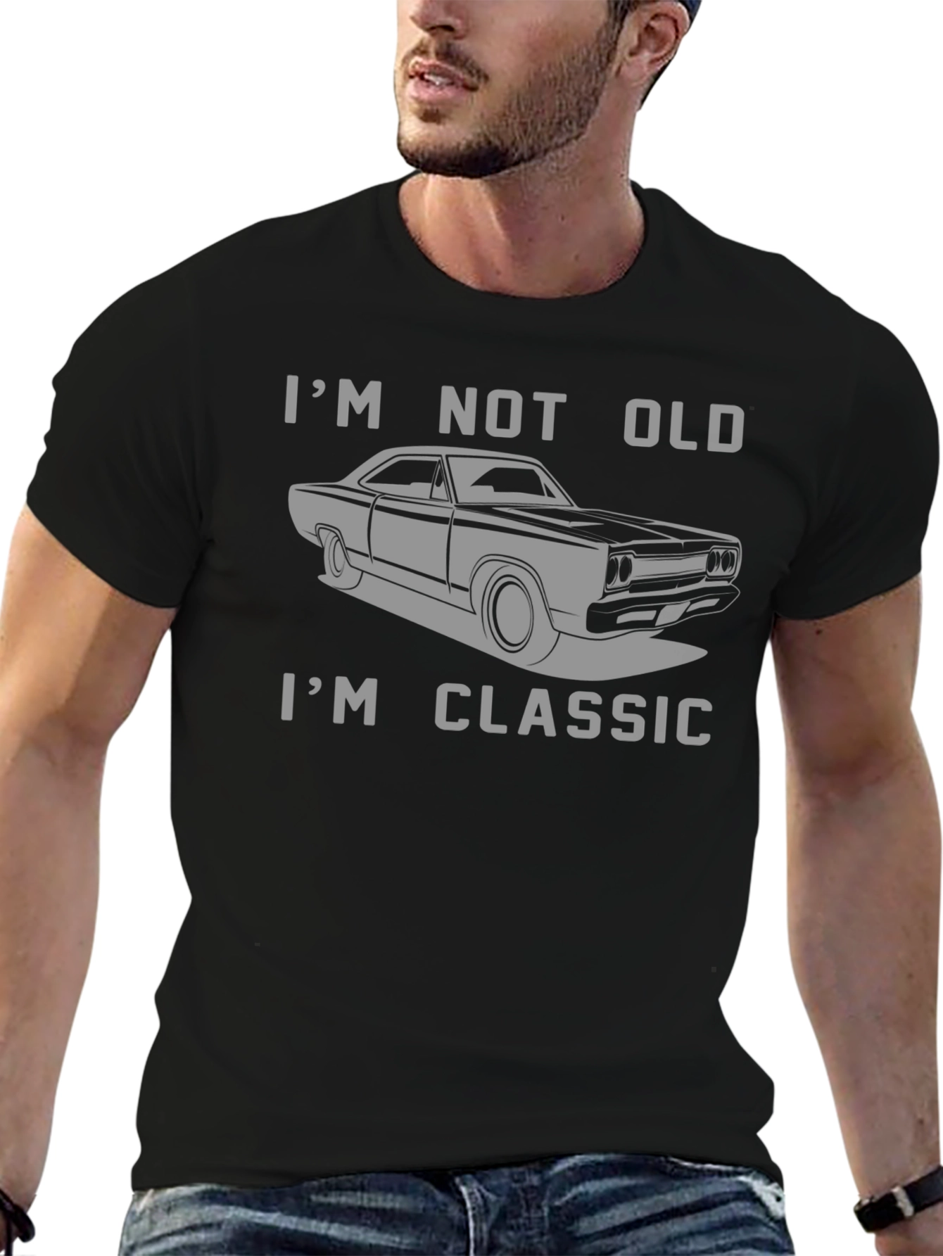 Im Not Old Im Classic Car Graphic T-Shirt