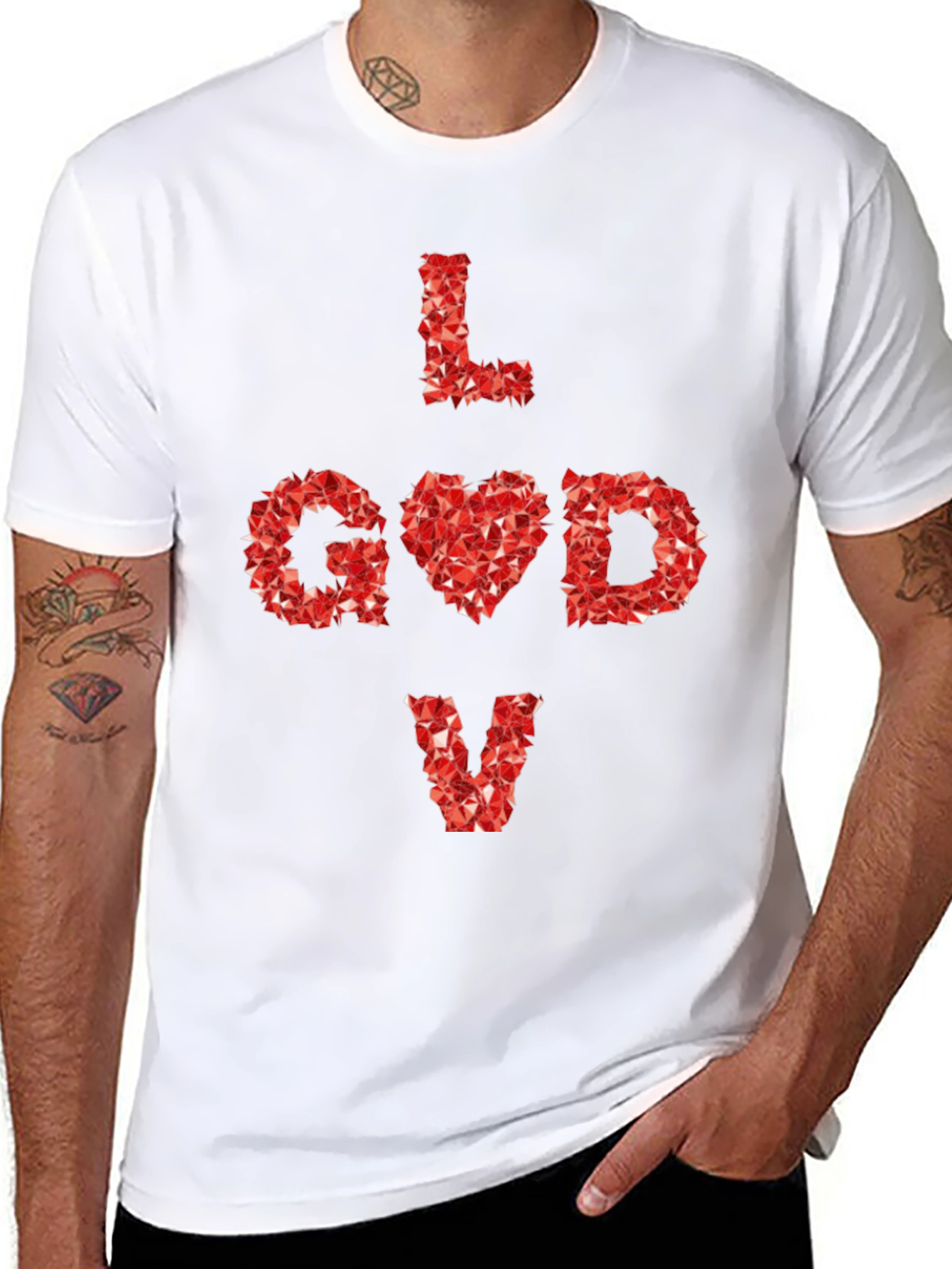 Love God Valentine T-Shirt