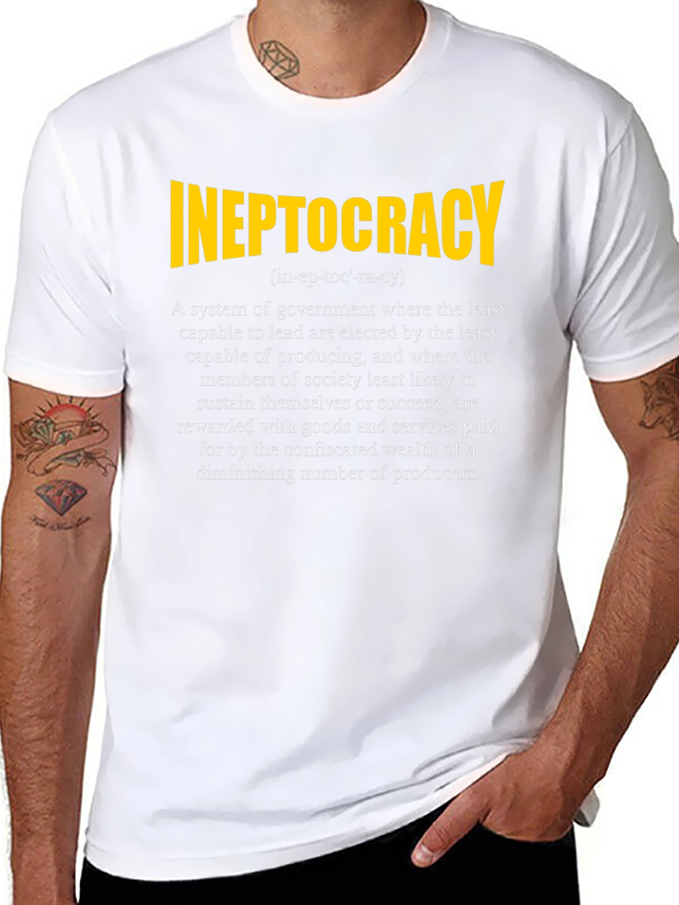 Ineptocracy Definition Graphic T-Shirt