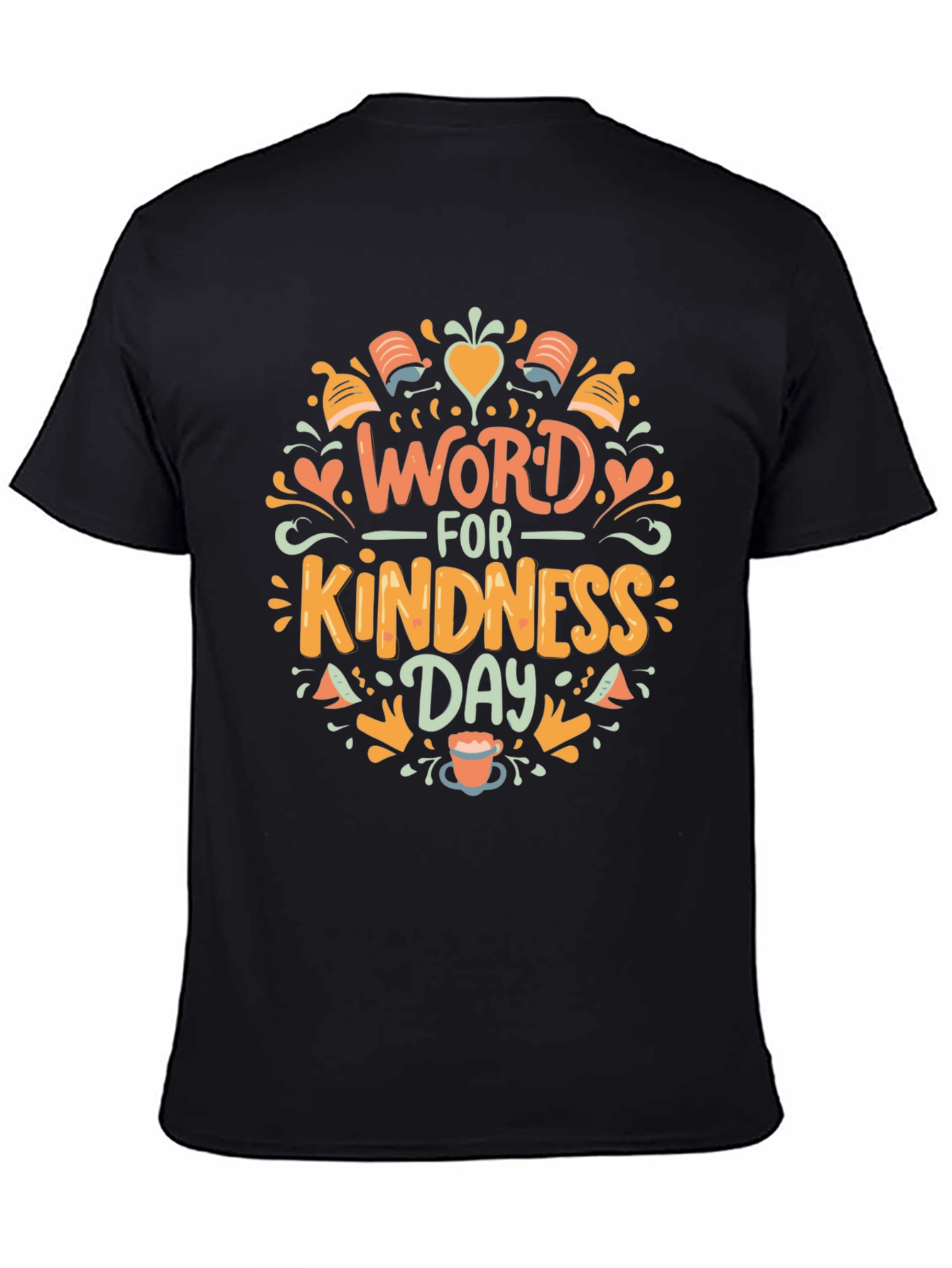 Word for Kindness Day Black T-Shirt