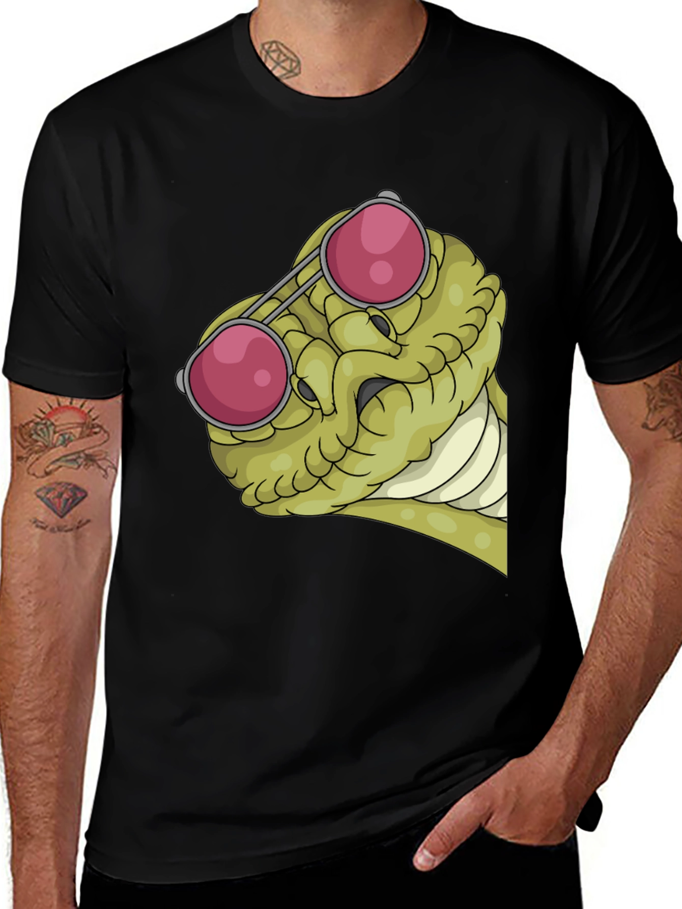 Cool Snake Sunglasses T-Shirt