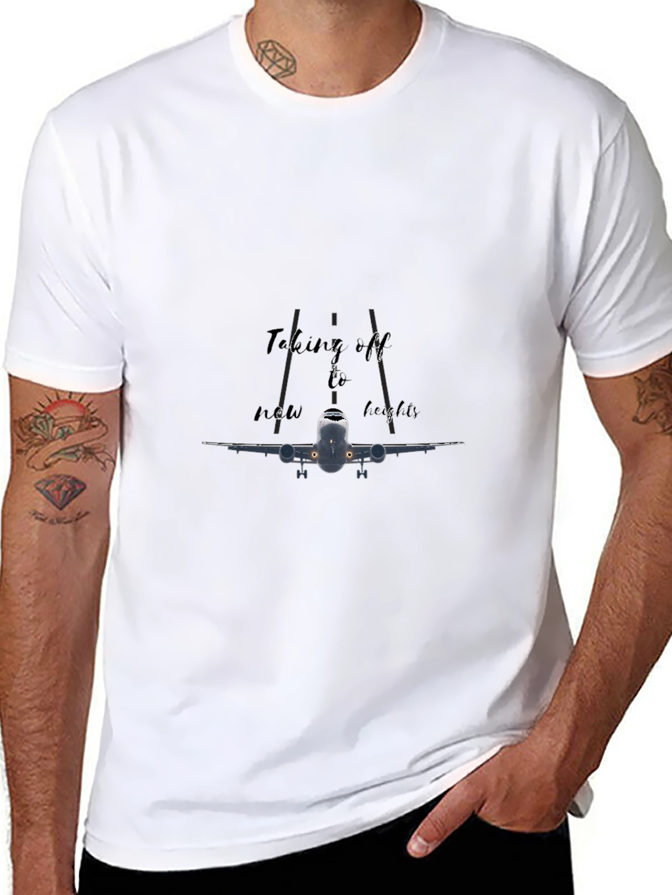 Taking Off to New Heights Graphic Tee
