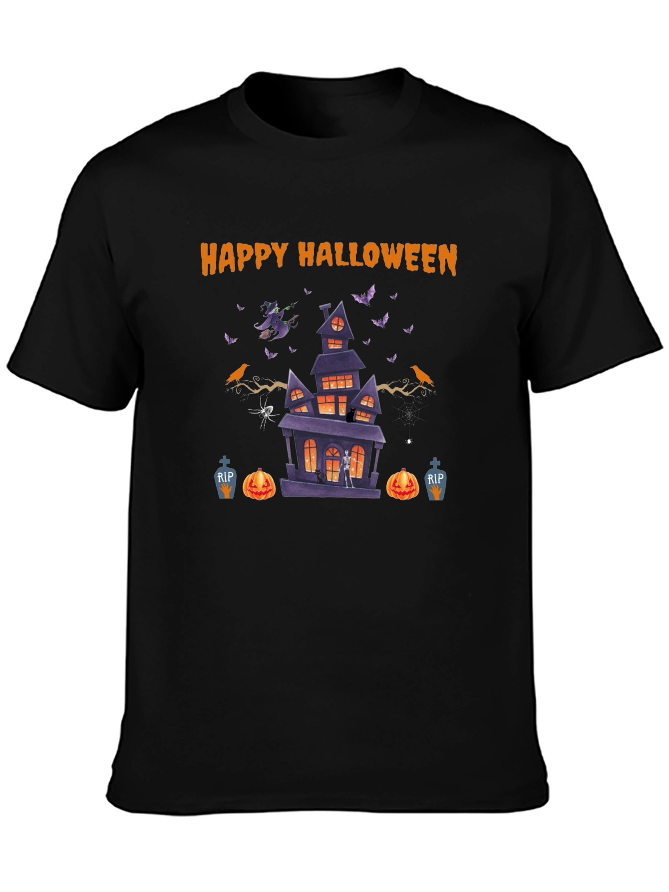Halloween Graphic T-Shirt