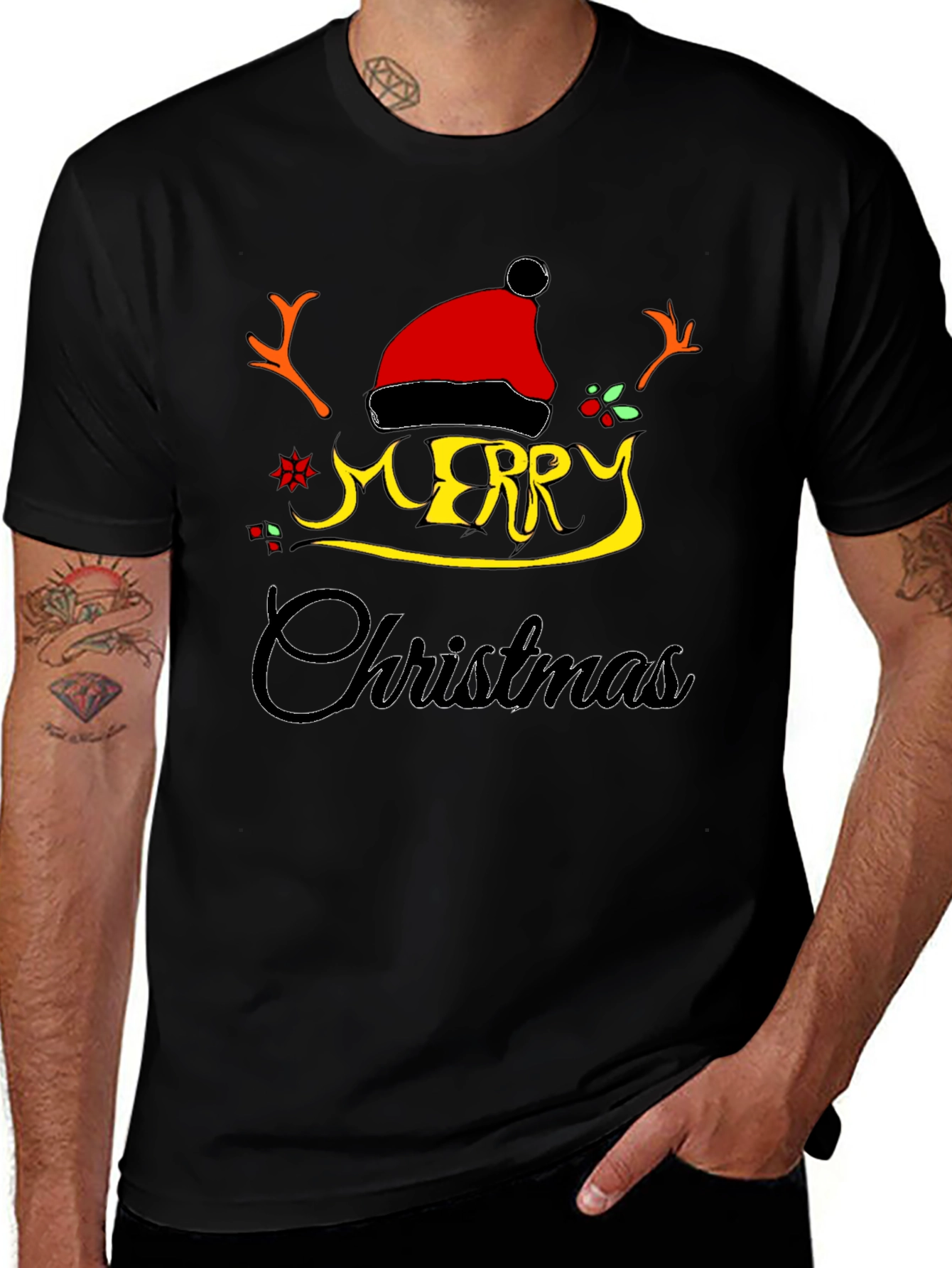 Merry Christmas Graphic T-Shirt