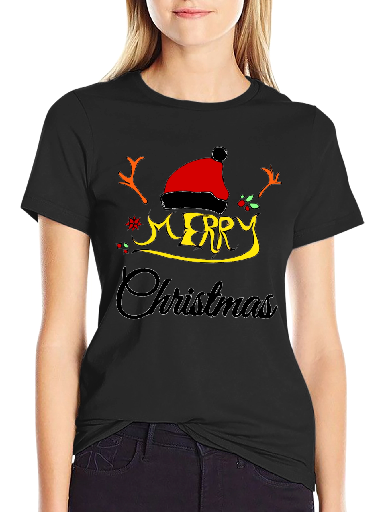Merry Christmas Graphic T-Shirt