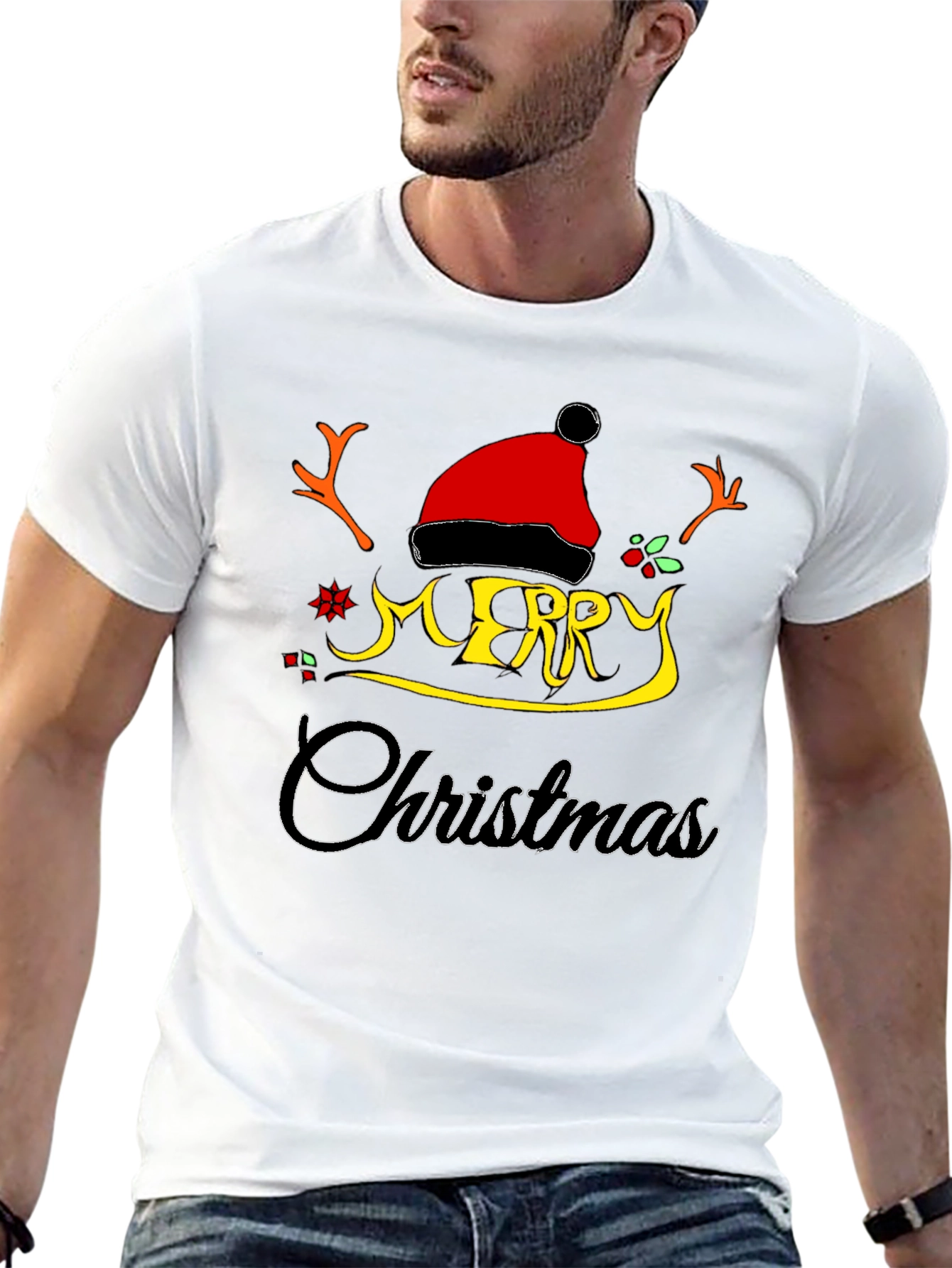 Merry Christmas Graphic T-Shirt