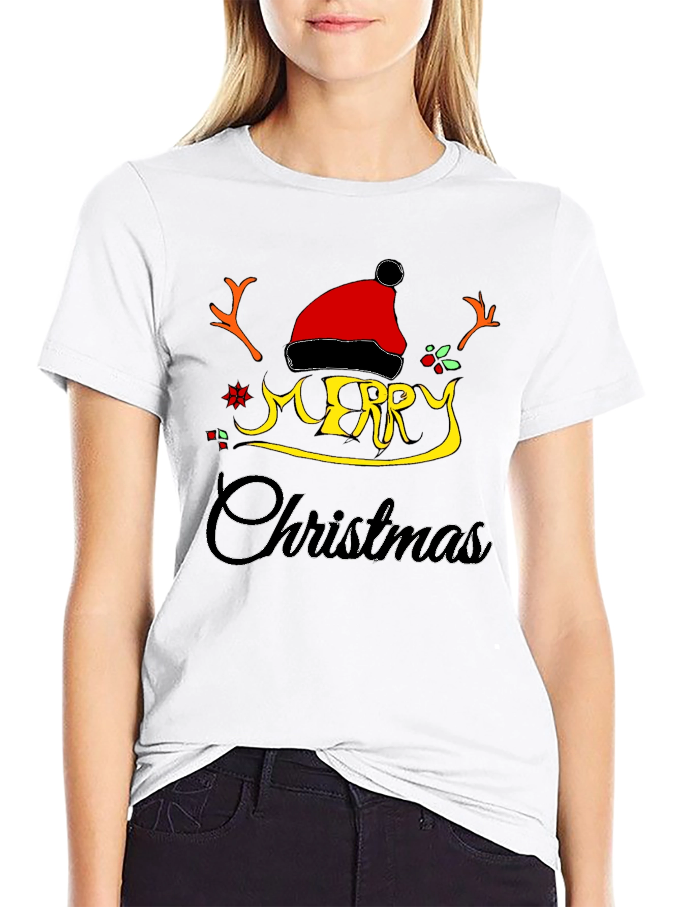Merry Christmas Graphic T-Shirt
