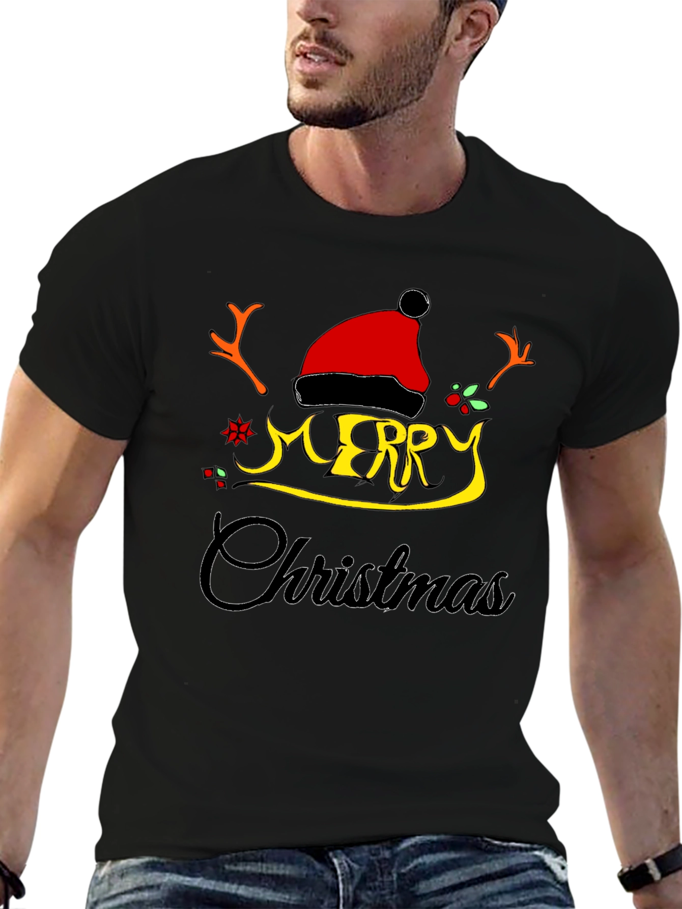 Merry Christmas Graphic T-Shirt