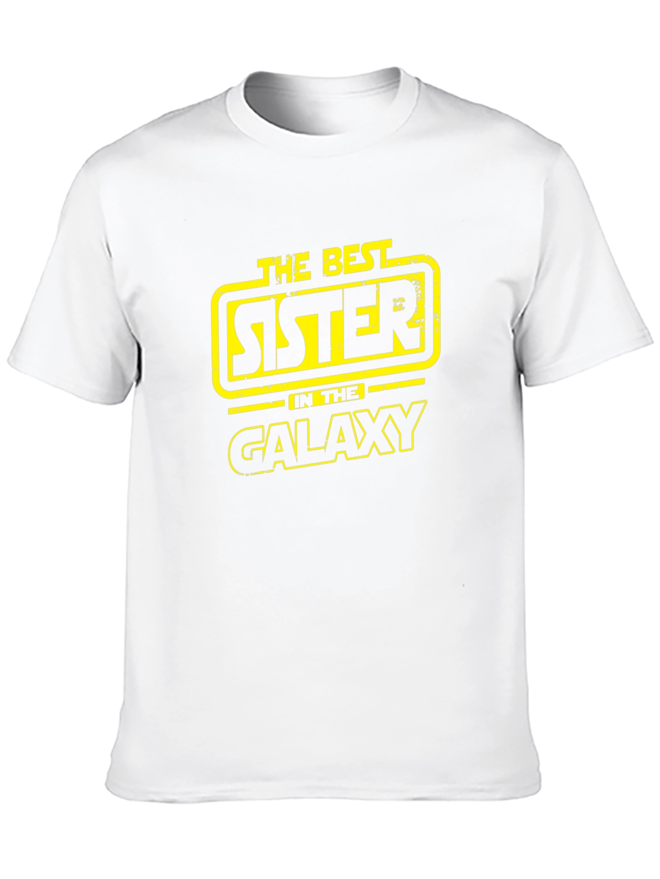 Best Sister in the Galaxy Black T-Shirt