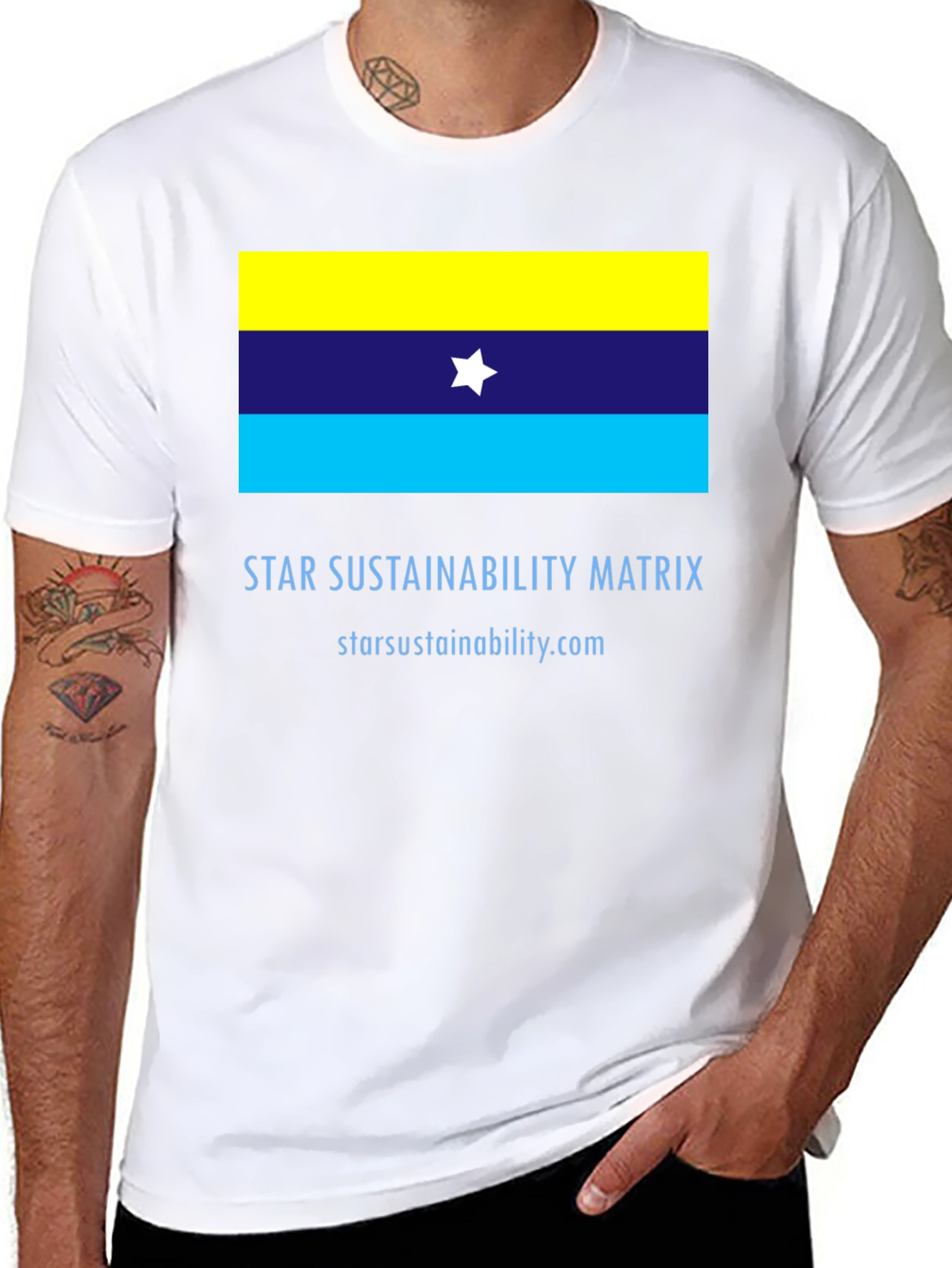 Star Sustainability Matrix Tee