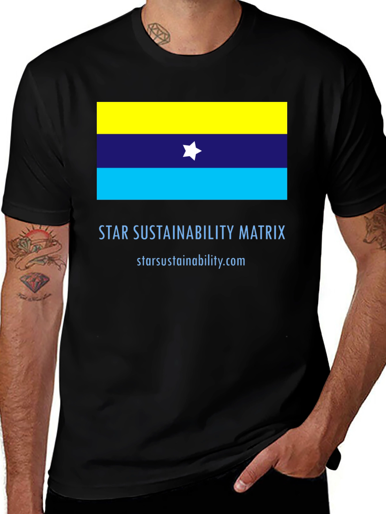Star Sustainability Matrix Tee