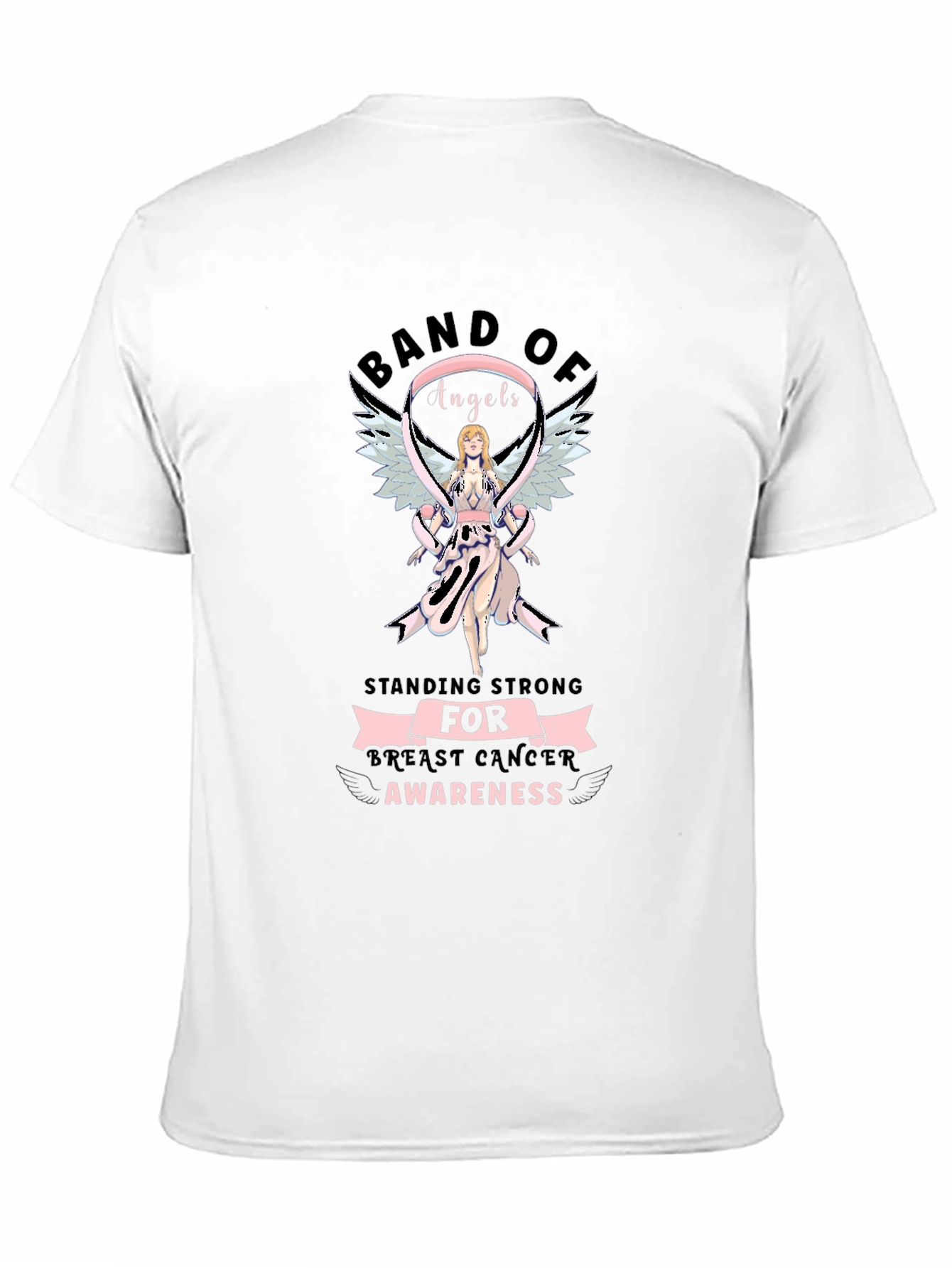 Breast Cancer Awareness Graphic T-Shirt