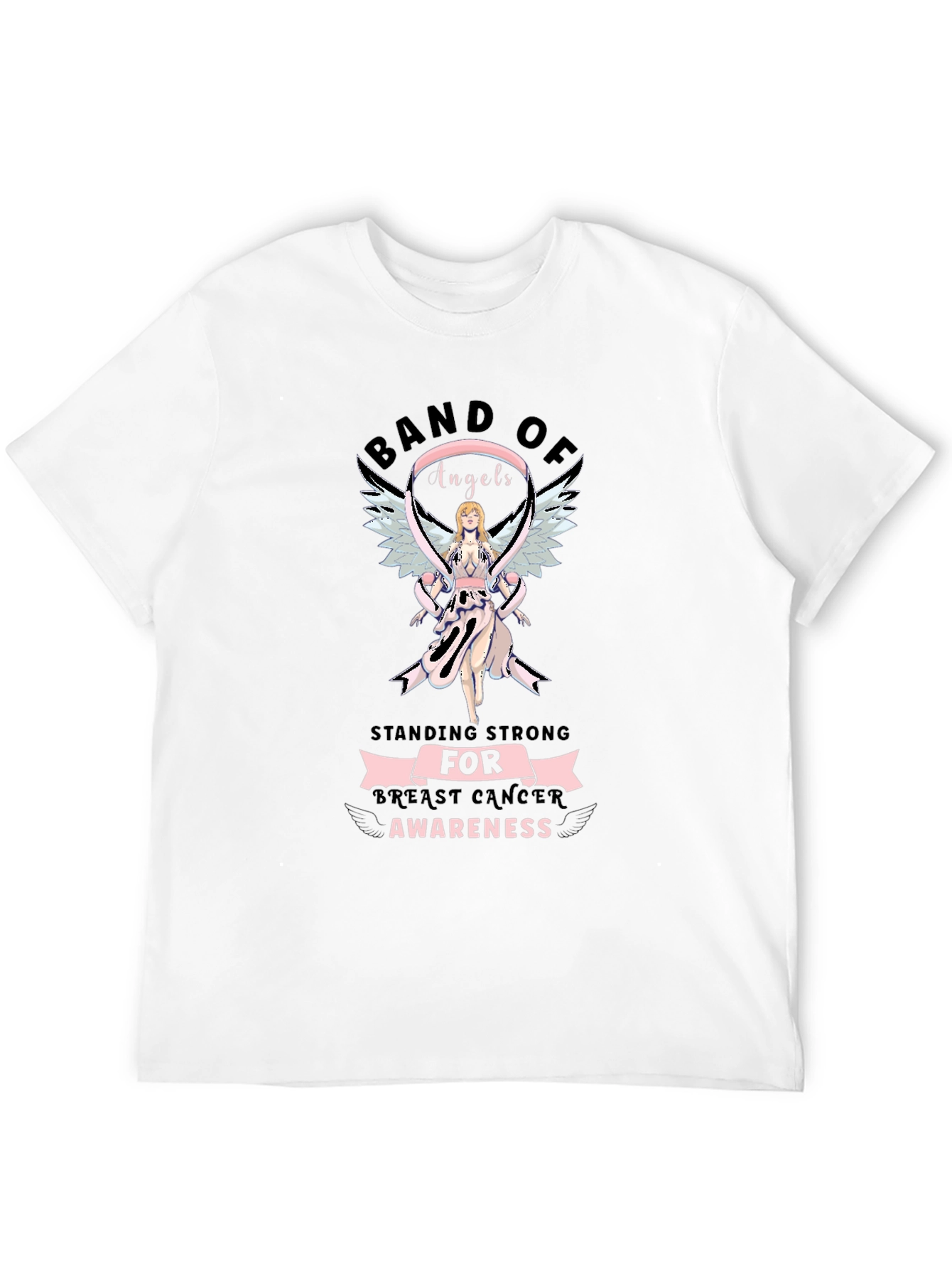 Breast Cancer Awareness Graphic T-Shirt
